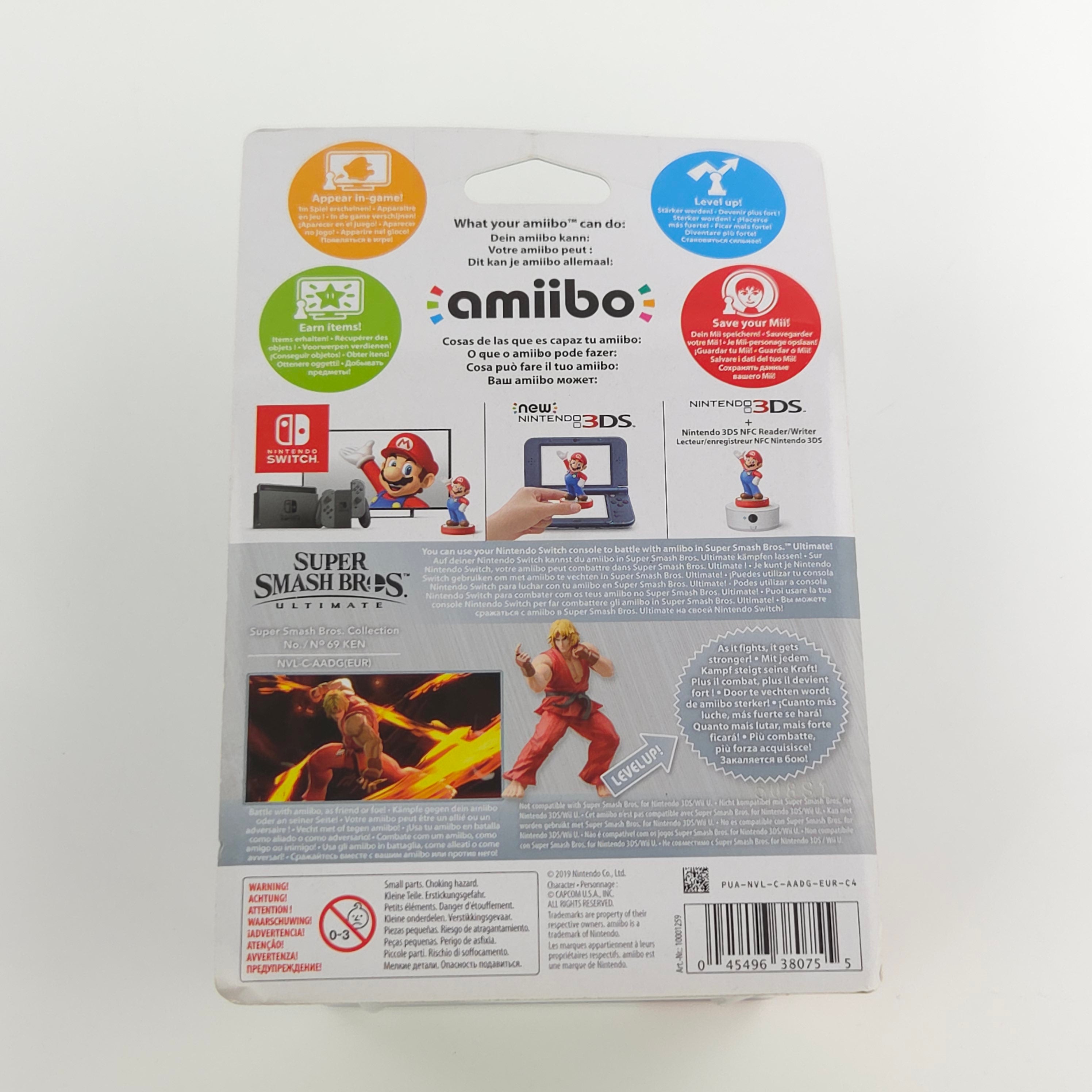 Nintendo Amiibo Ken – Super Smash Bros Collection Neu OVP