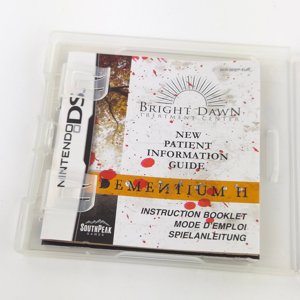 Nintendo DS Spiel Dementium II OVP USK 18