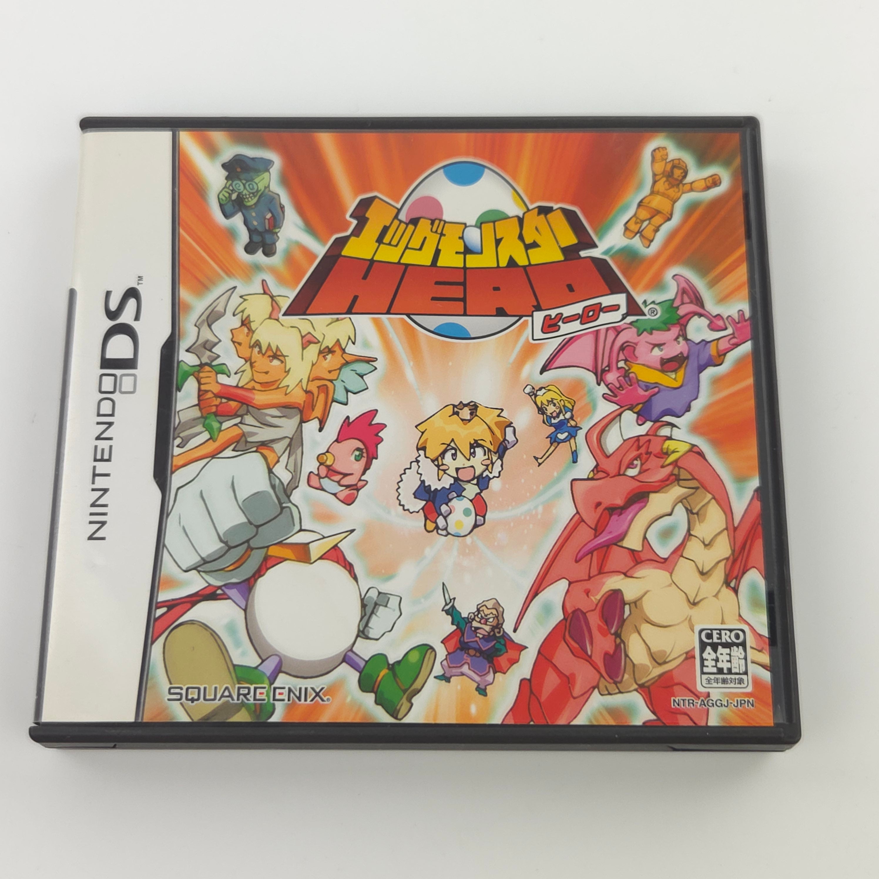 Nintendo DS Spiel – Hanjuku Eiyuu Ei Monster Heroes OVP