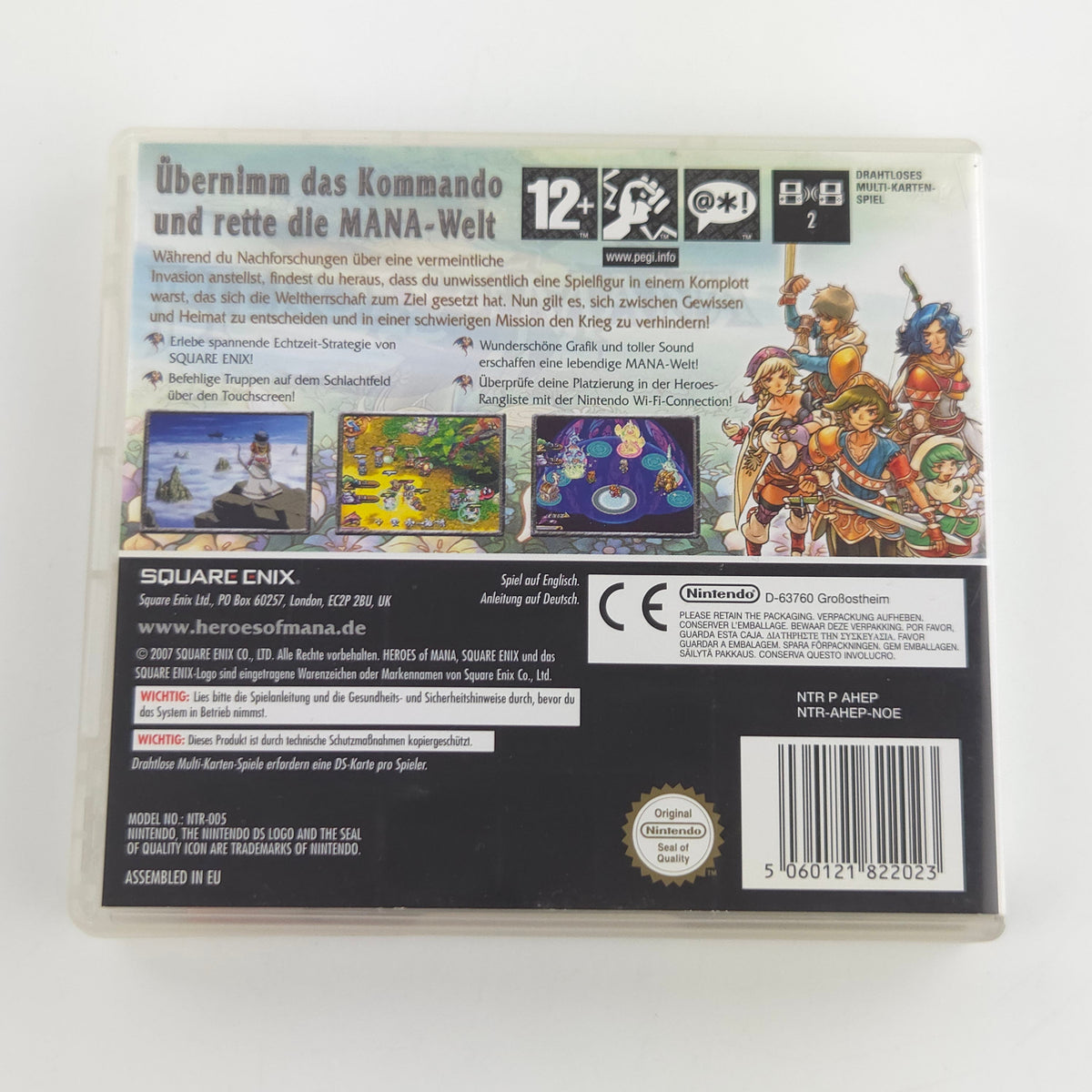 Nintendo DS Spiel Heroes of Mana PAL OVP