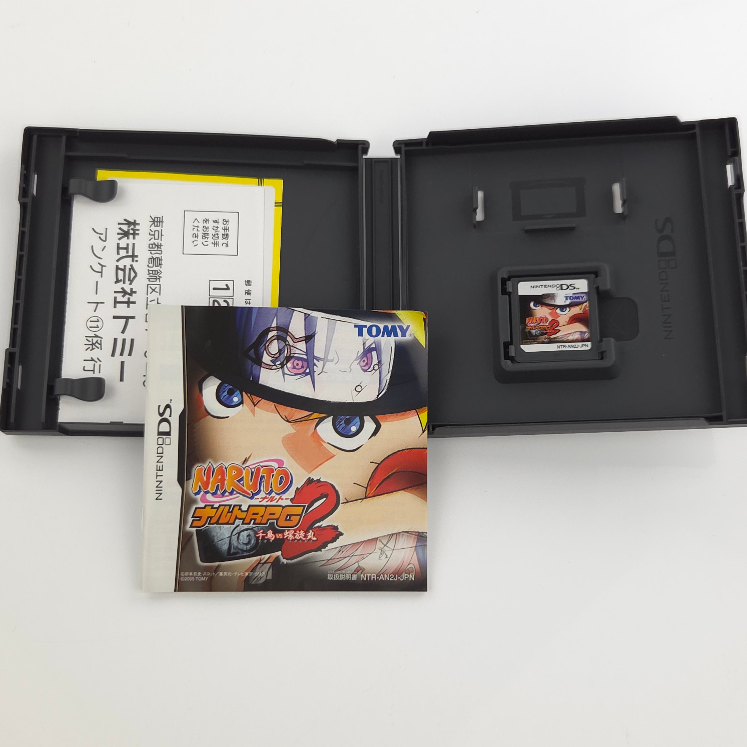 Nintendo DS Spiel – Naruto RPG2: Chidori vs Rasengan (OVP)