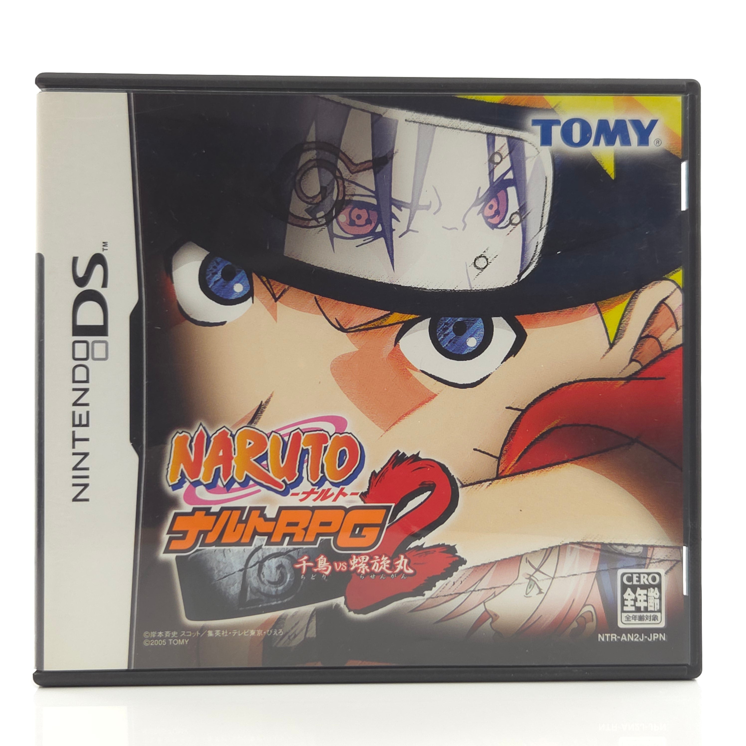 Nintendo DS Spiel – Naruto RPG2: Chidori vs Rasengan (OVP)