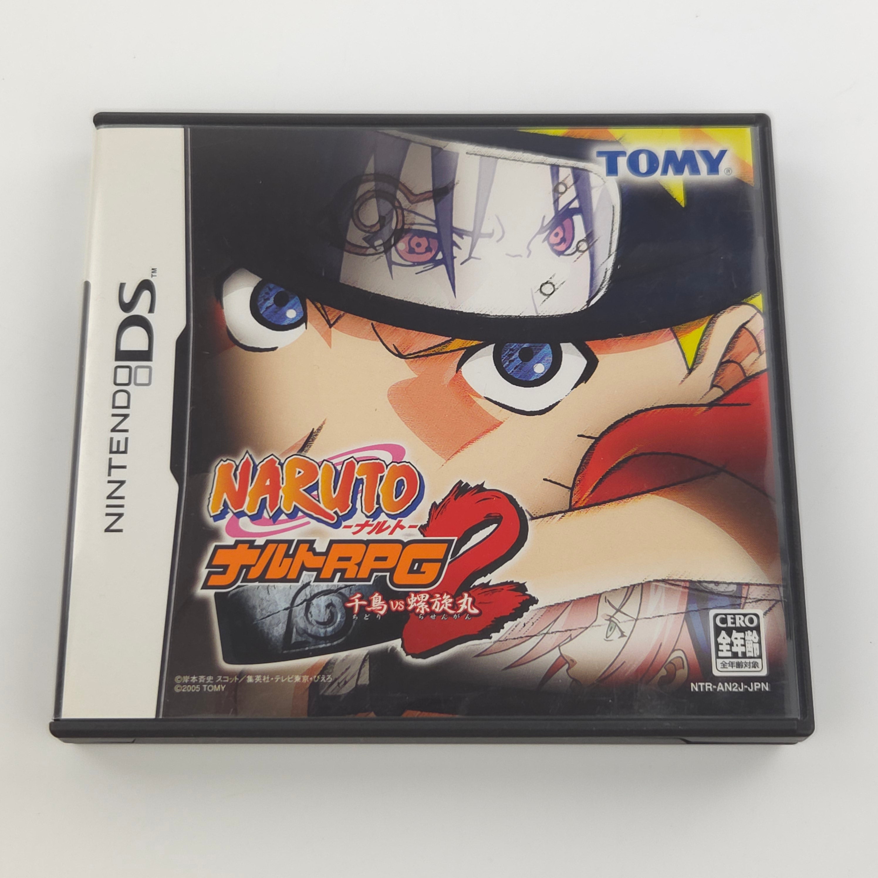 Nintendo DS Spiel – Naruto RPG2: Chidori vs Rasengan (OVP)