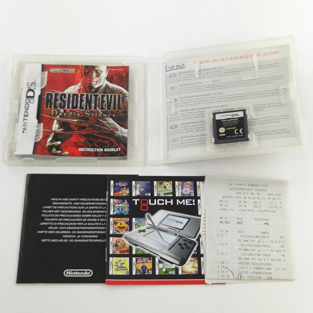 Nintendo DS Spiel Resident Evil Deadly Silence PAL OVP