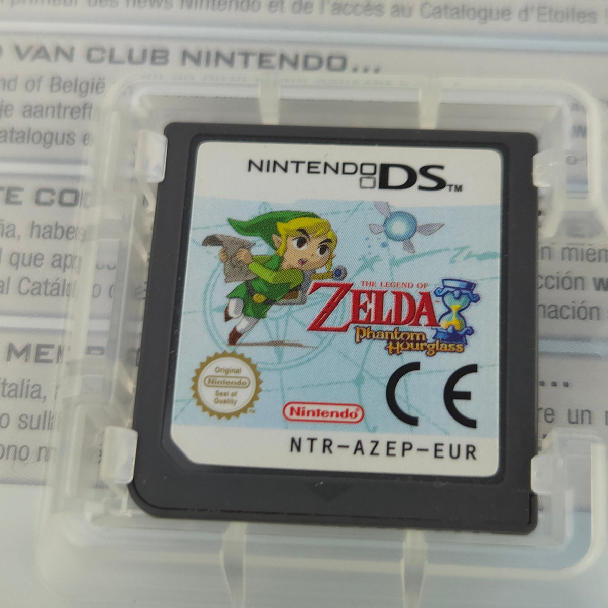 Nintendo DS Spiel The Legend of Zelda Phantom Hourglass PAL OVP