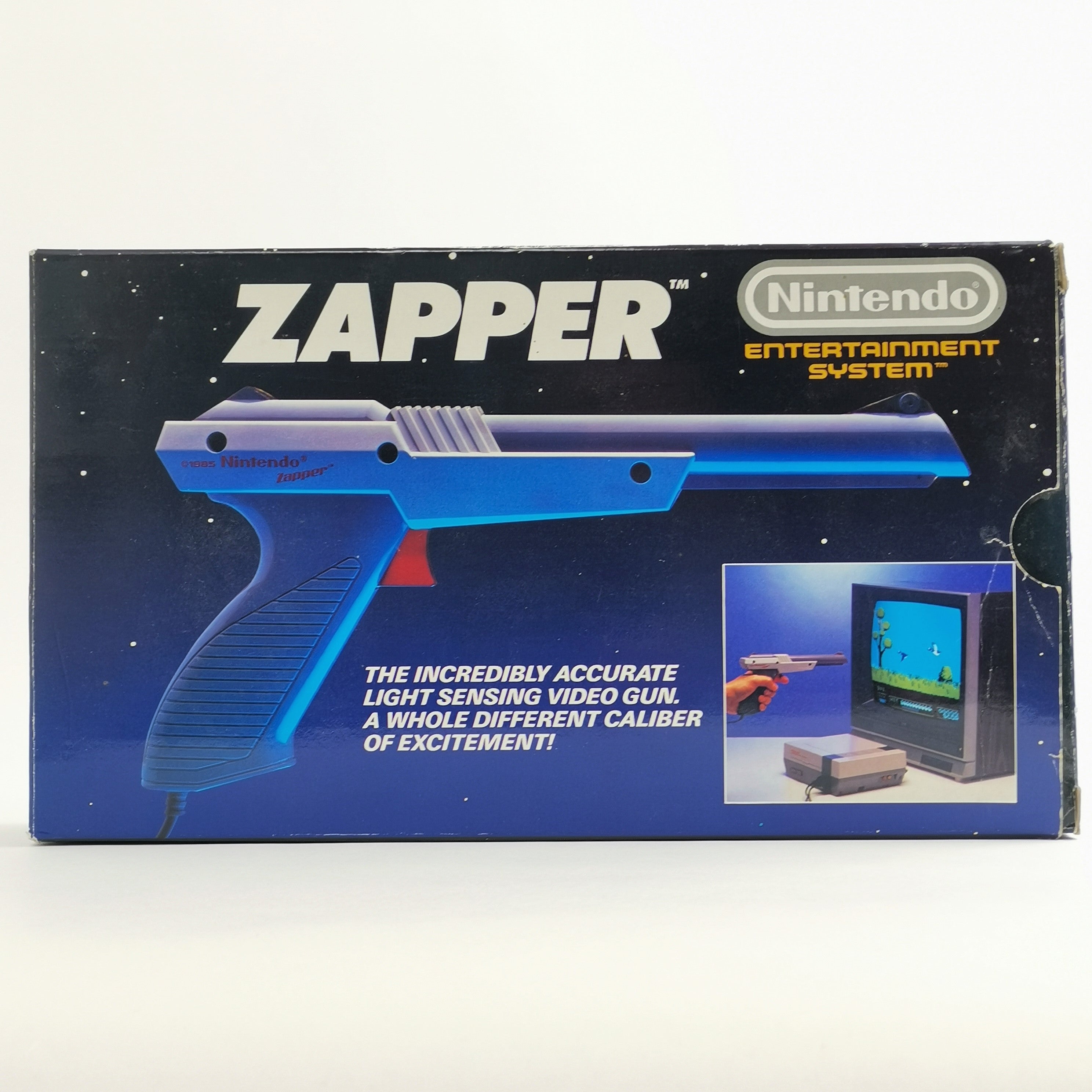 Nintendo Entertainment System Controller Zapper Grau OVP