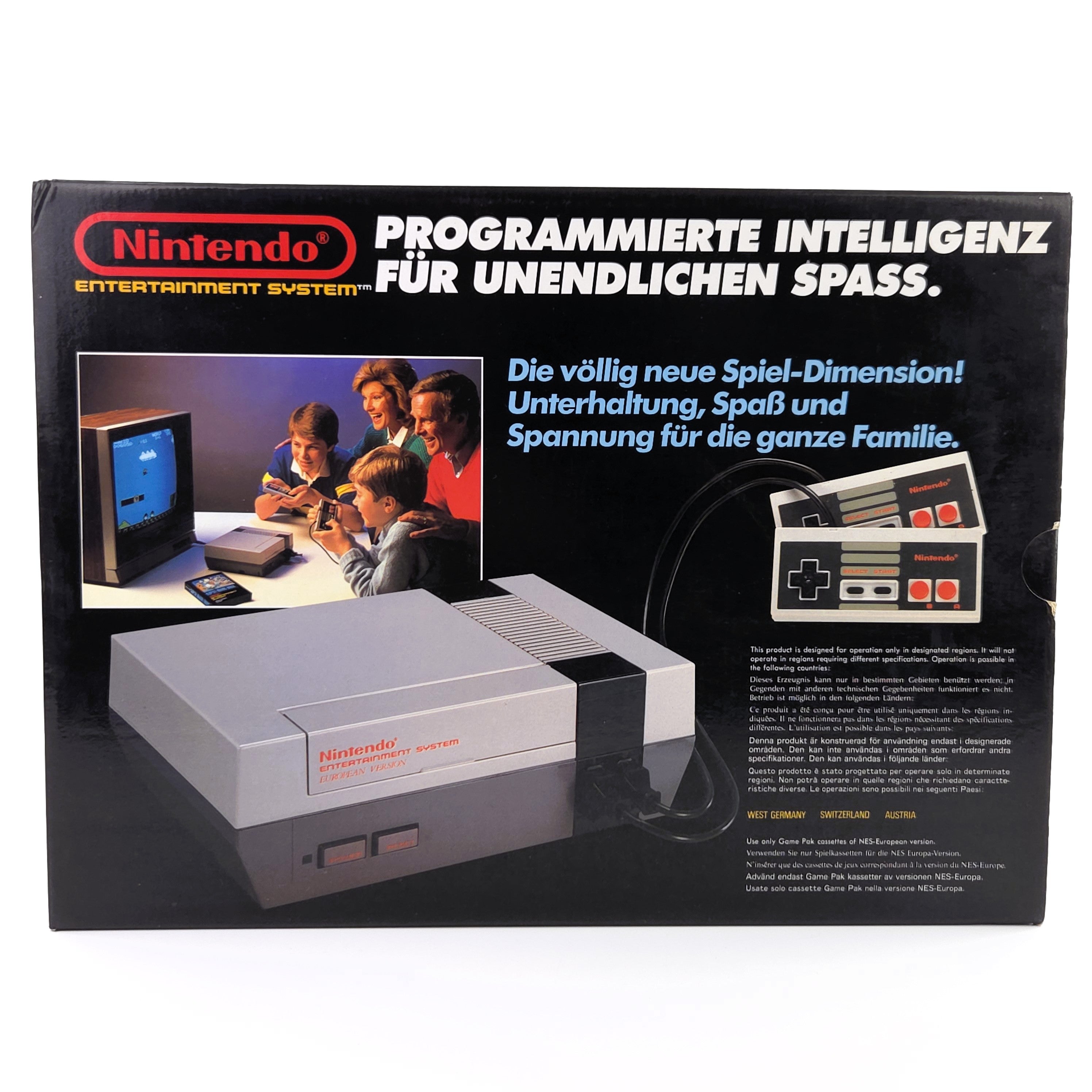 Nintendo Entertainment System Konsole 1986 OVP Neu NES
