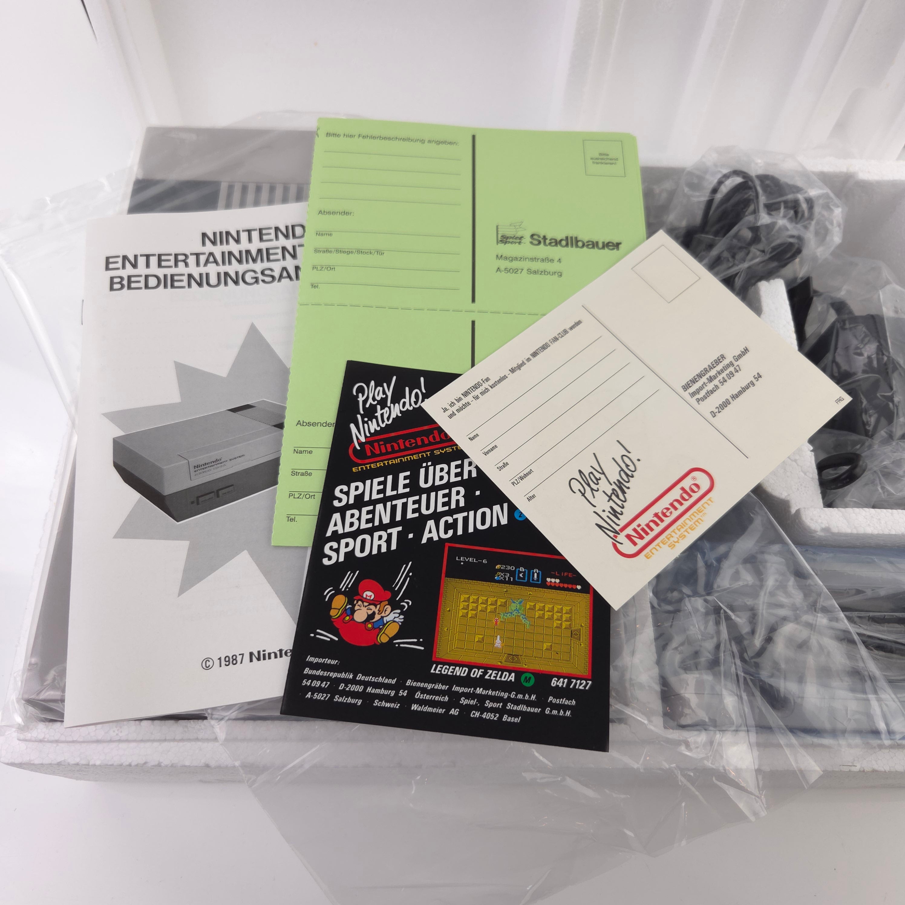 Nintendo Entertainment System Konsole 1986 OVP Neu NES