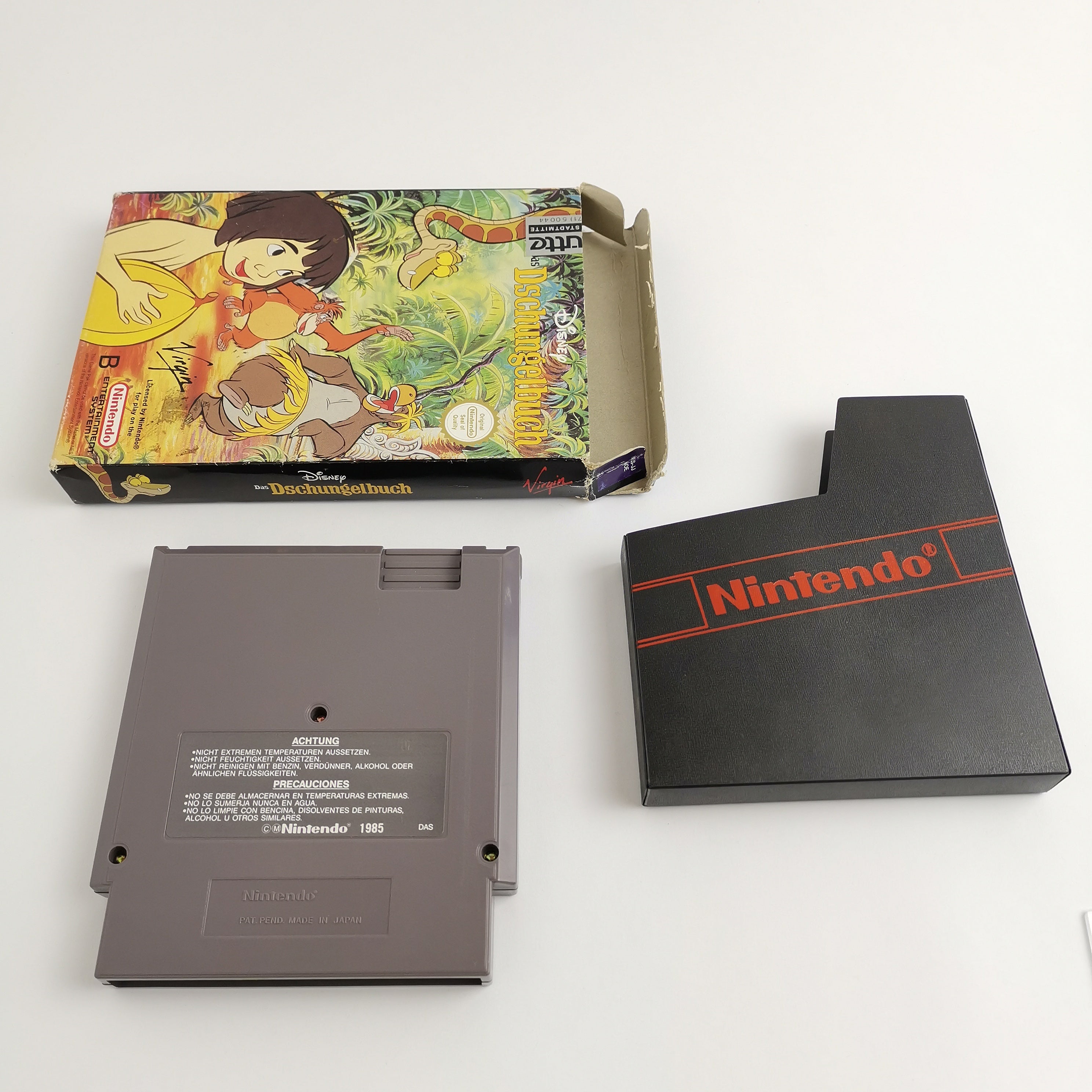 Nintendo Entertainment System Spiel – Disney Dschungelbuch OVP