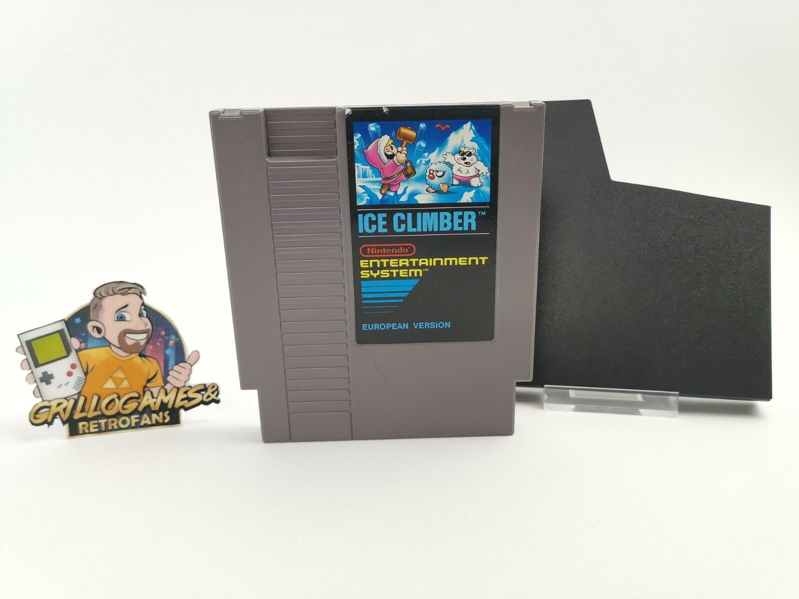 Nintendo Entertainment System Spiel – Ice Climber PAL B