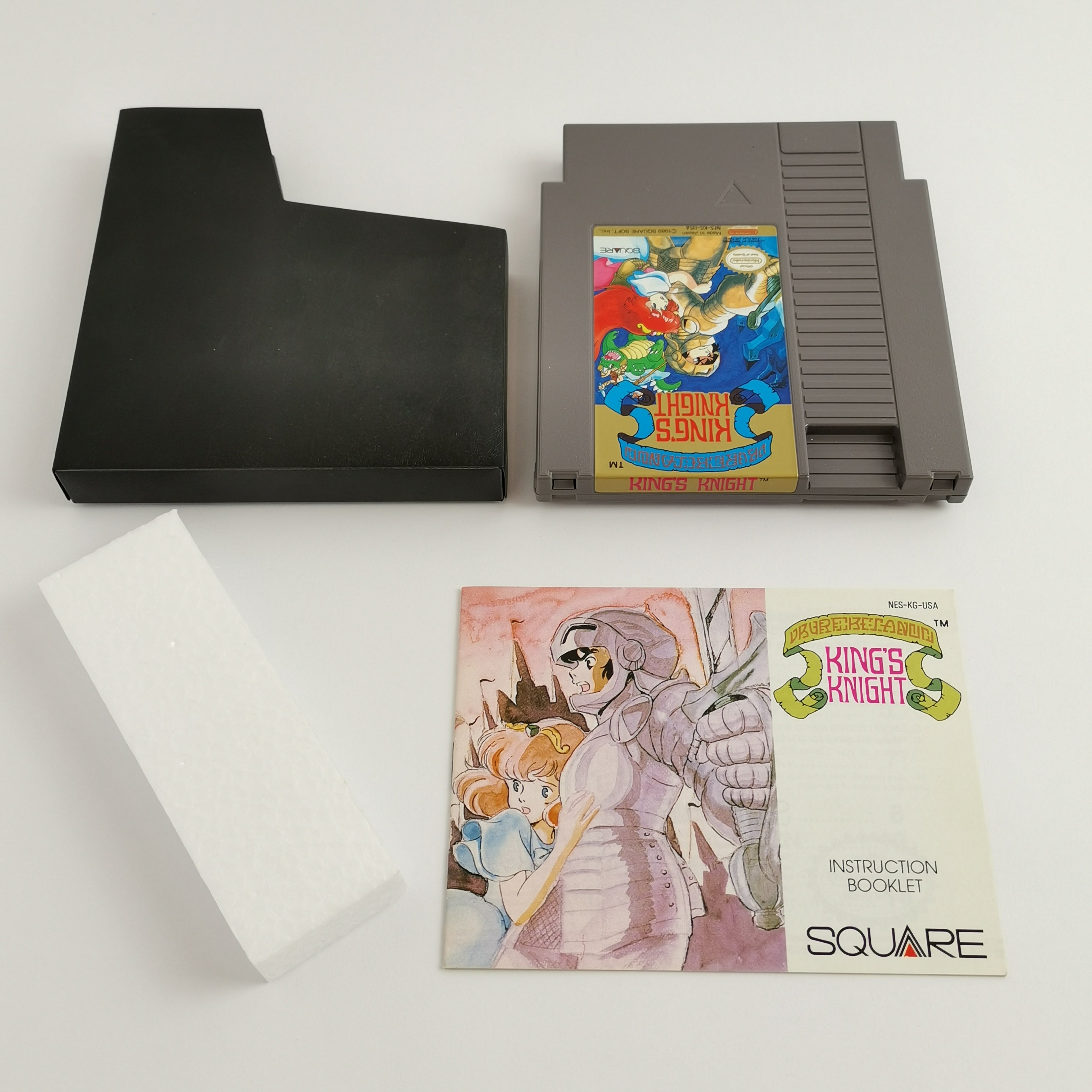 Nintendo Entertainment System Spiel: King´s Knight - Square | NES OVP NTSC USA