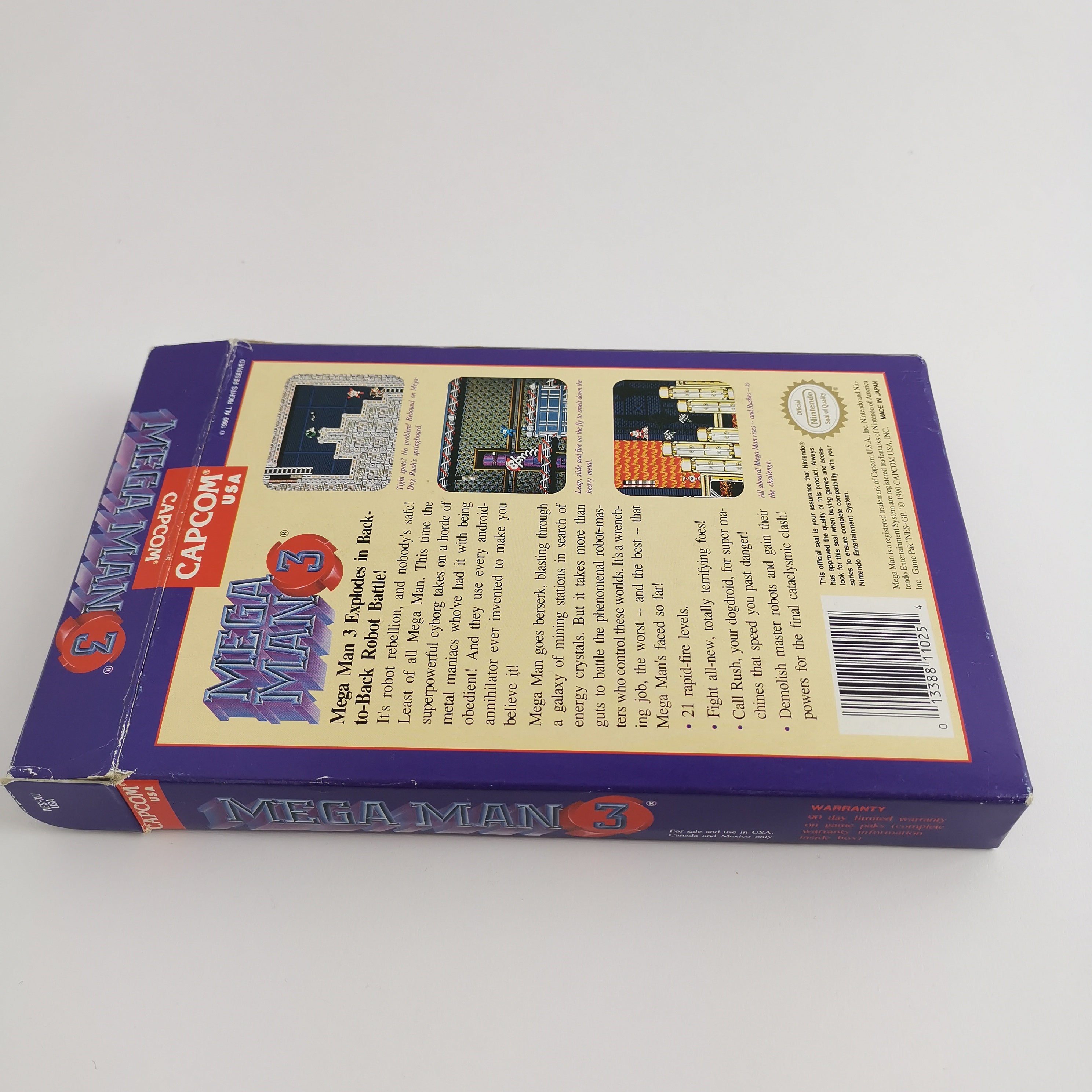 Nintendo Entertainment System Spiel: Mega Man 3 | NES OVP - NTSC-U/C USA