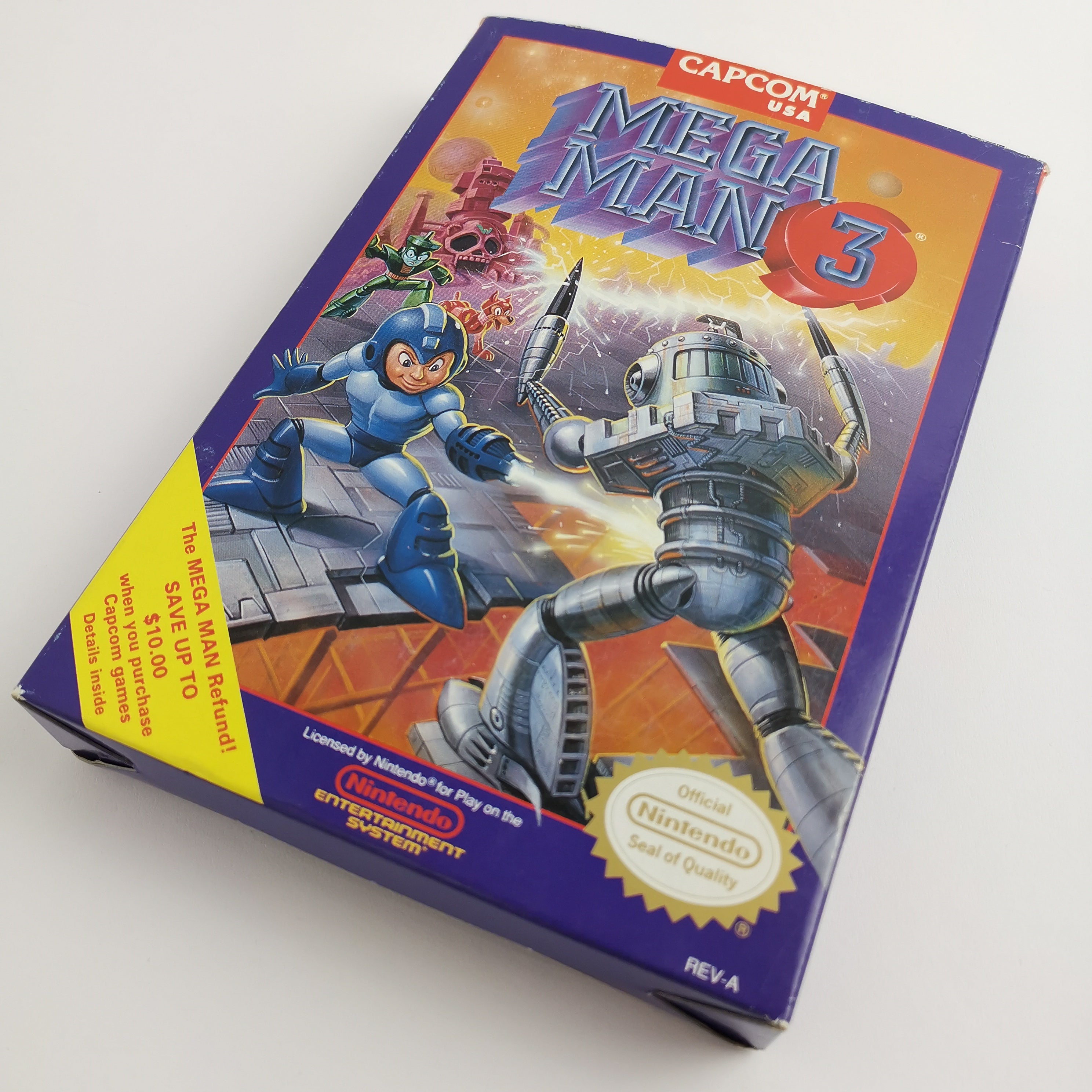 Nintendo Entertainment System Spiel: Mega Man 3 | NES OVP - NTSC-U/C USA