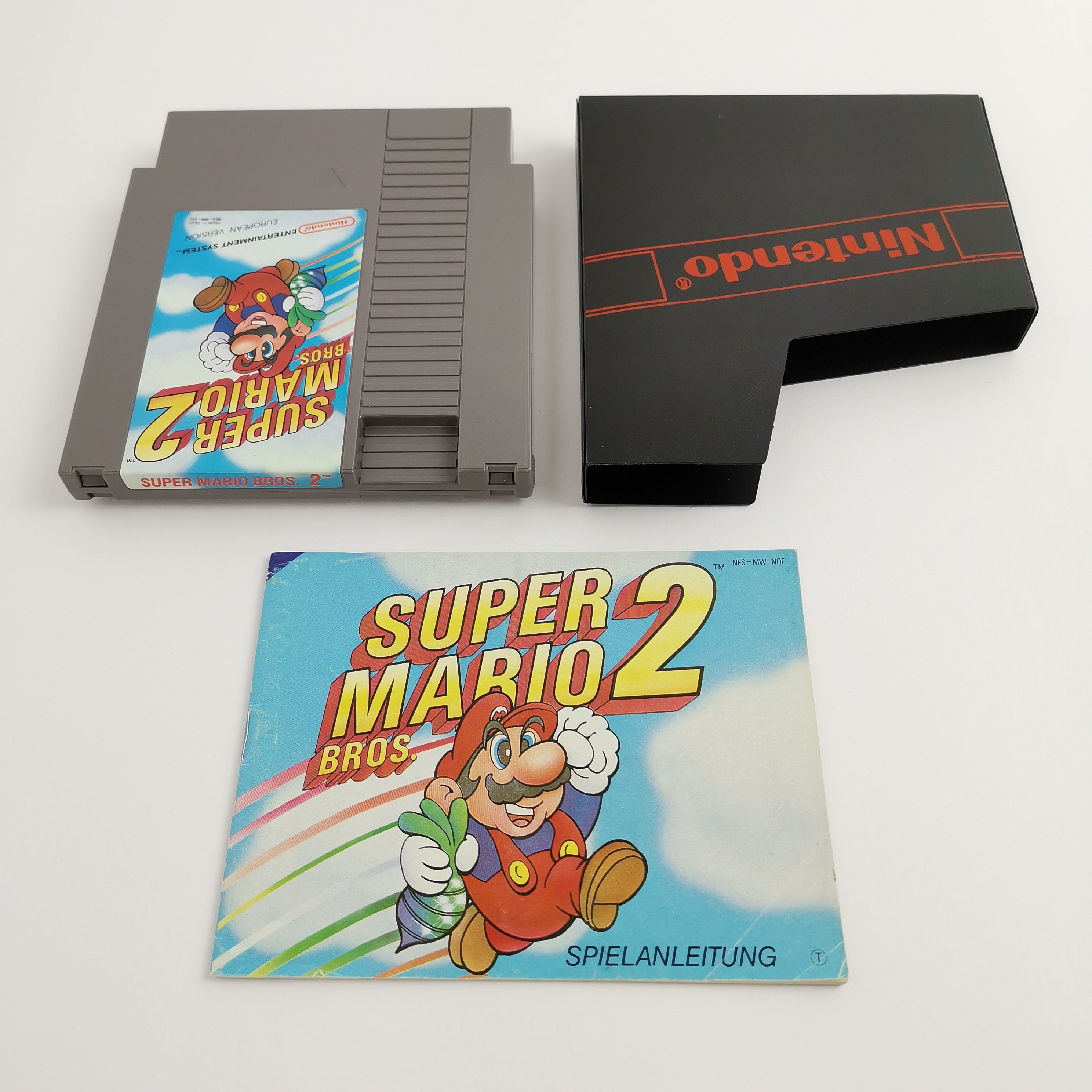 Nintendo Entertainment System Spiel – Super Mario Bros. 2 OVP