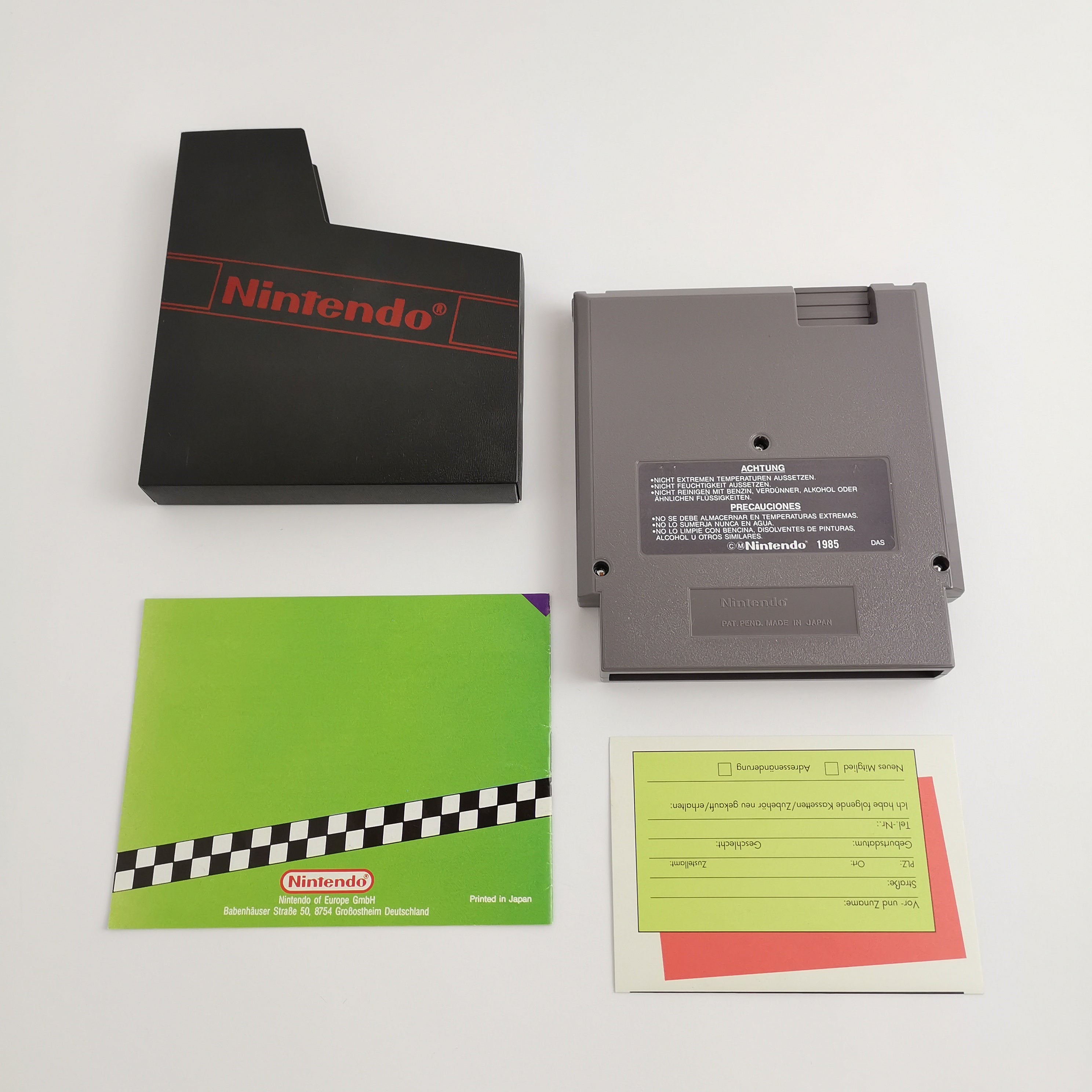 Nintendo Entertainment System Spiel – R.C. Pro-Am OVP PAL