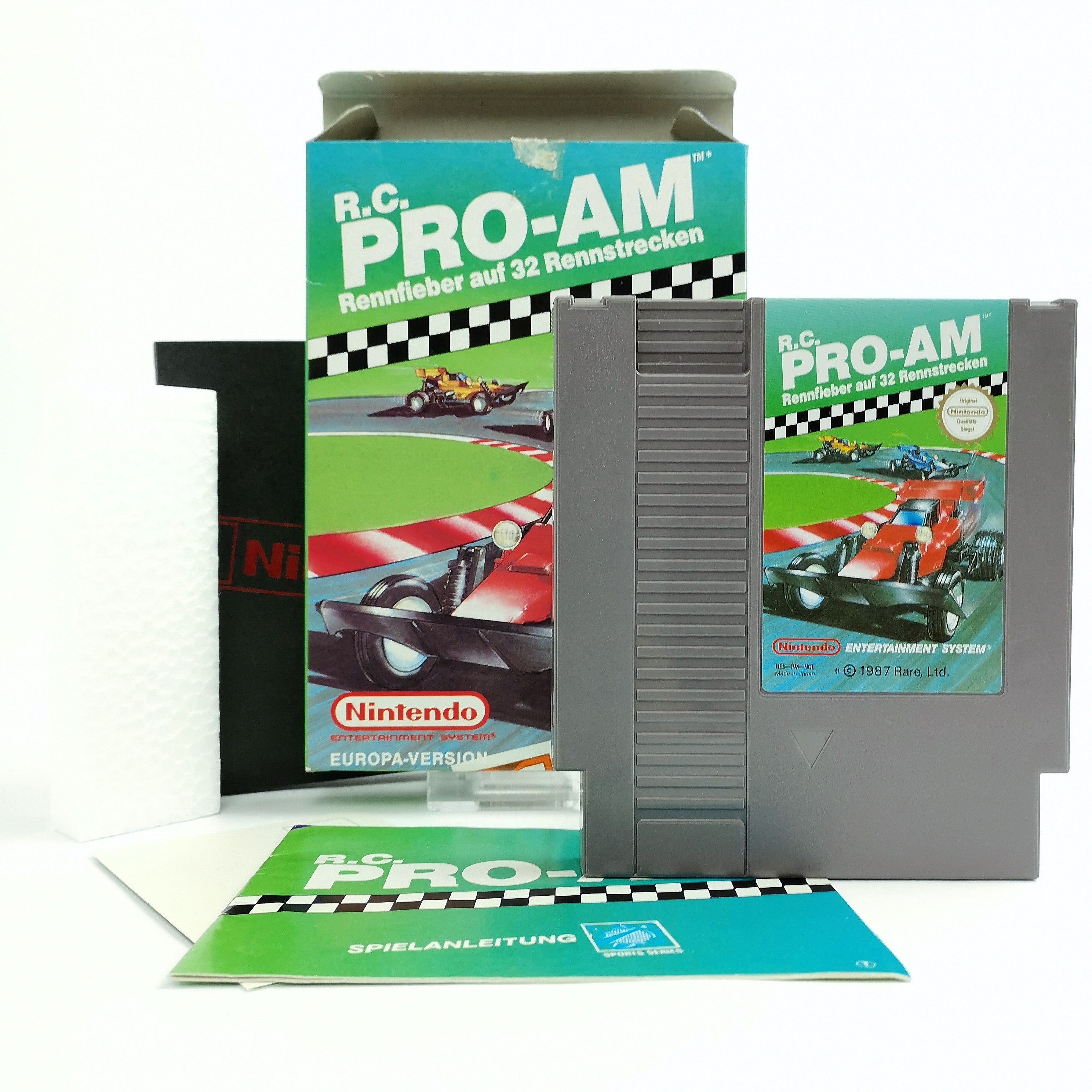 Nintendo Entertainment System Spiel – R.C. Pro-Am OVP PAL