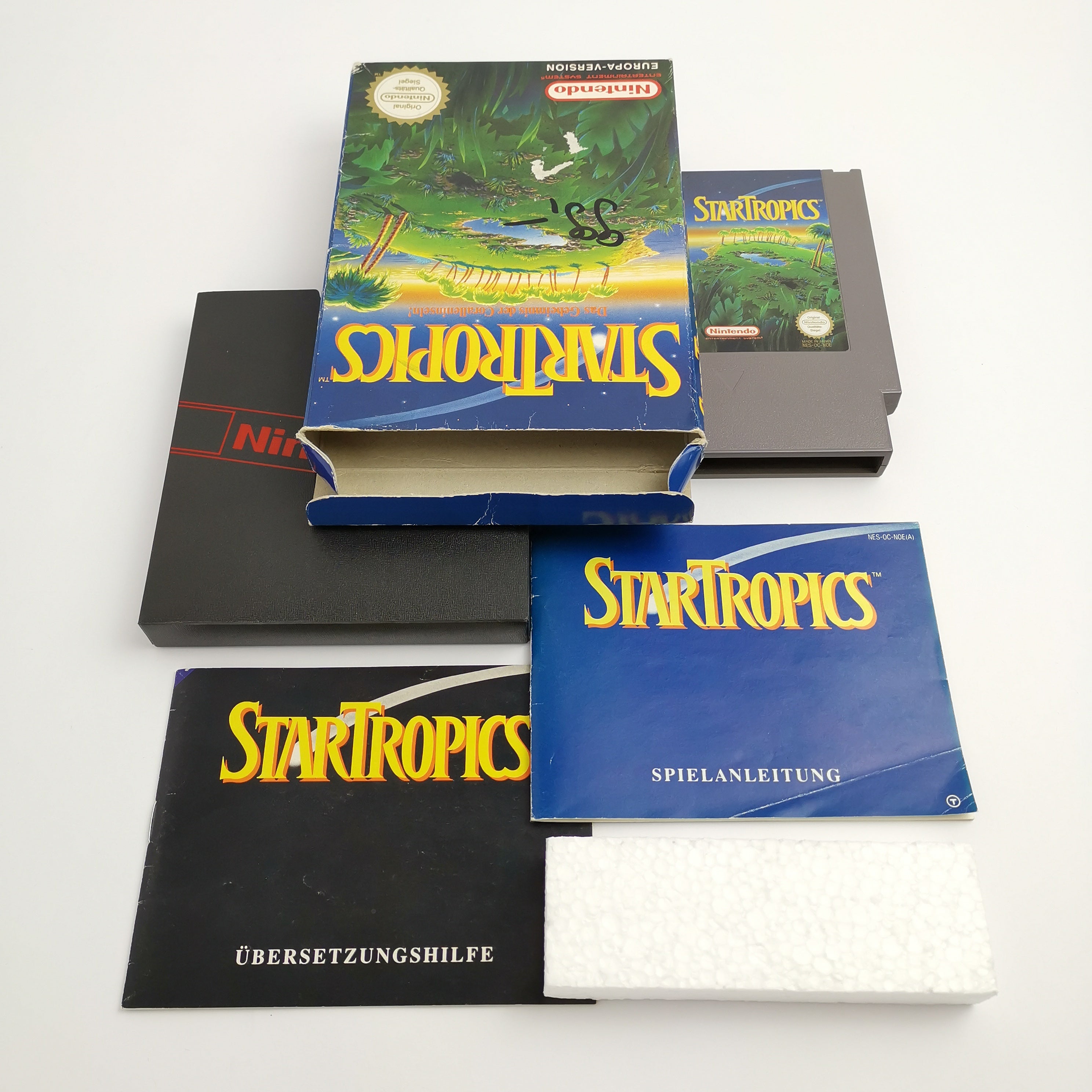 Nintendo Entertainment System Spiel – Star Tropics OVP PAL