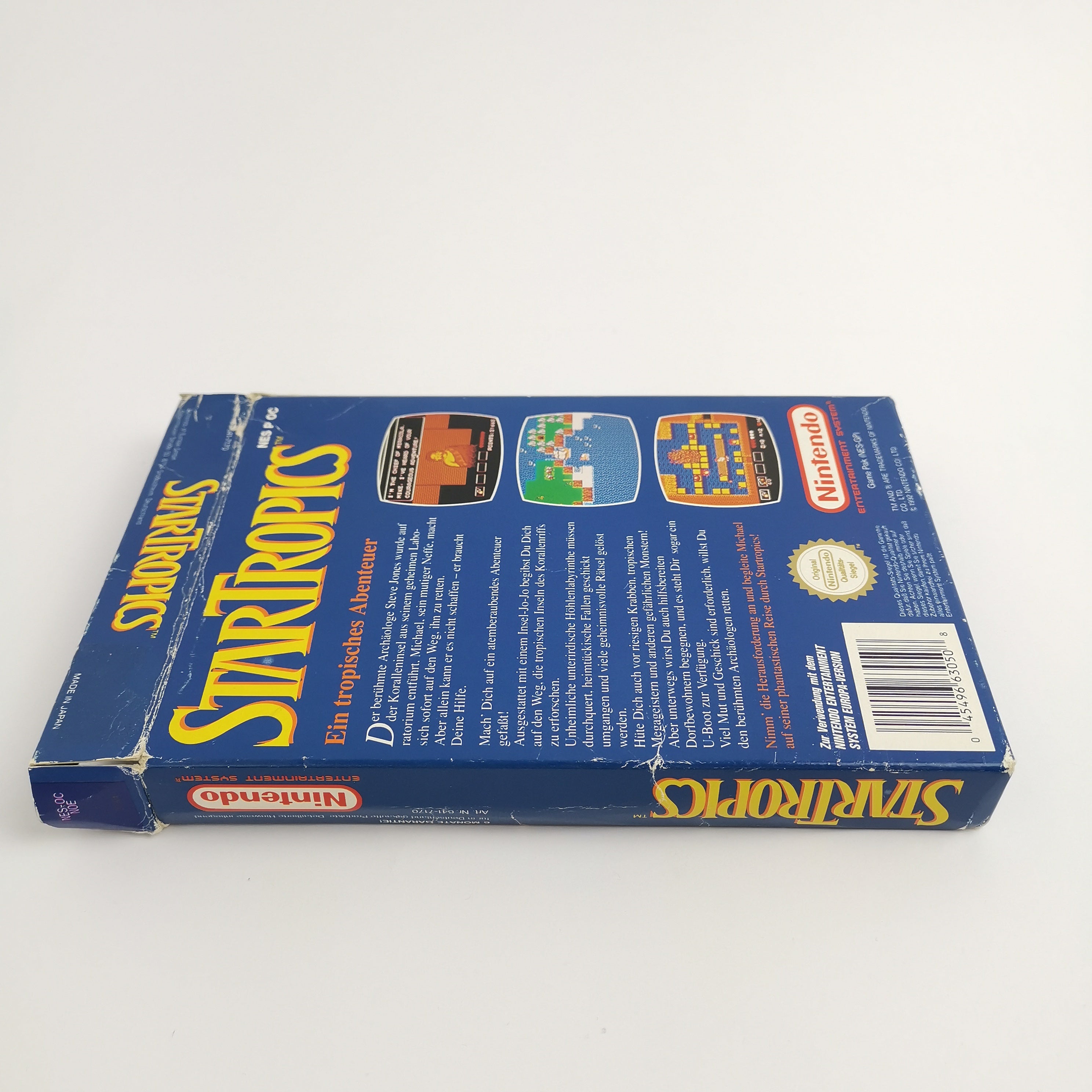 Nintendo Entertainment System Spiel – Star Tropics OVP PAL
