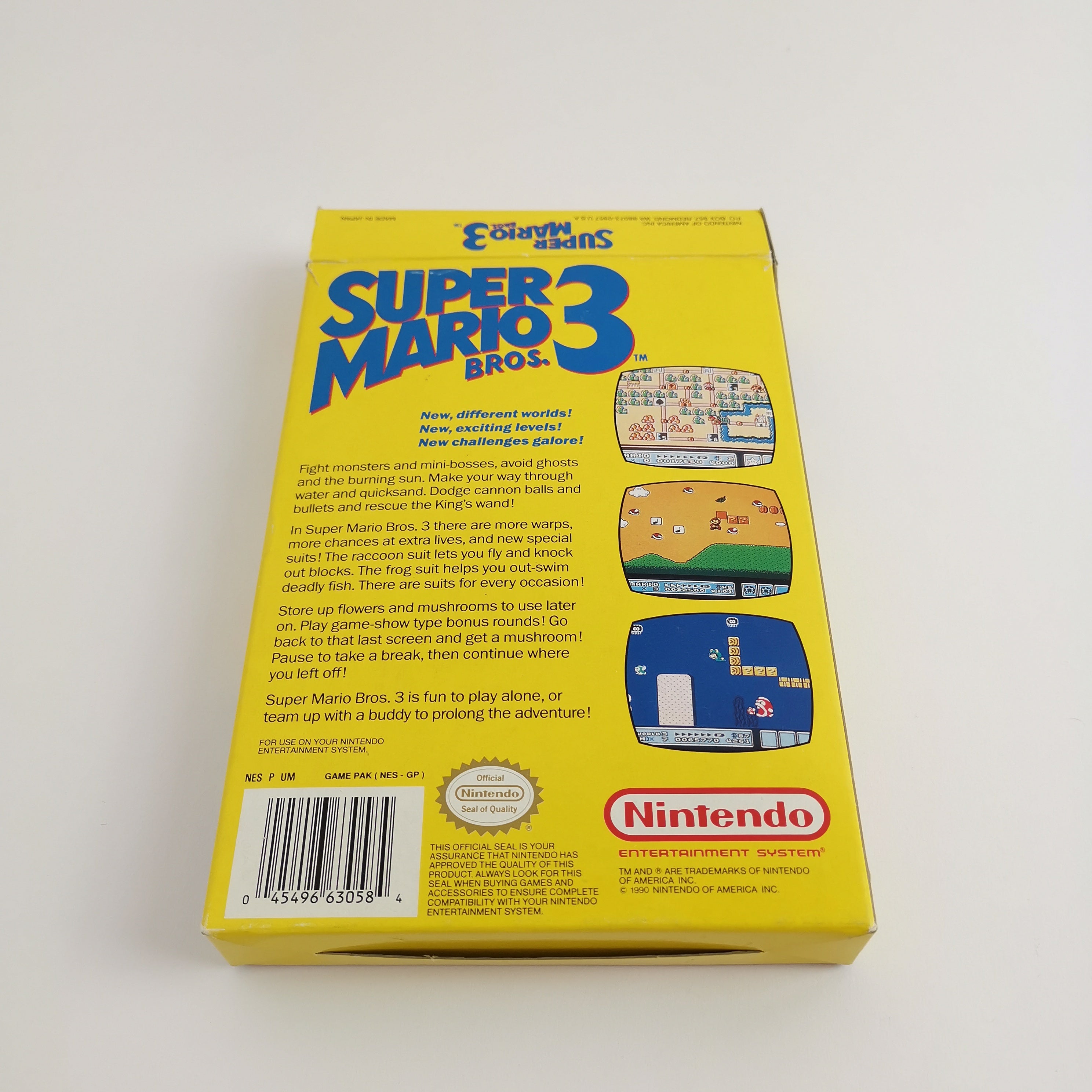 Nintendo Entertainment System Spiel: Super Mario Bros. 3 in OVP | NES NTSC USA