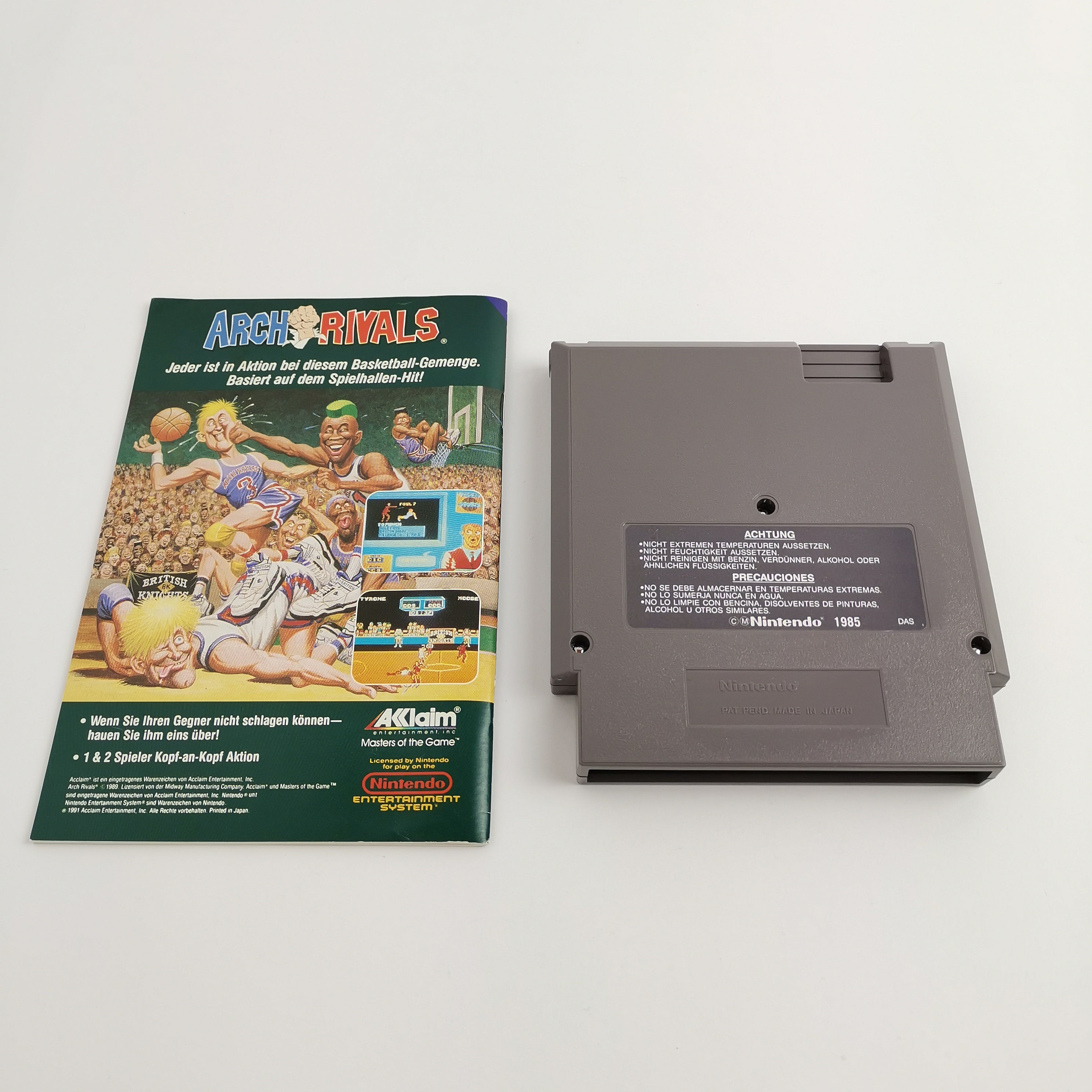 Nintendo Entertainment System Spiel – Swords and Serpents OVP