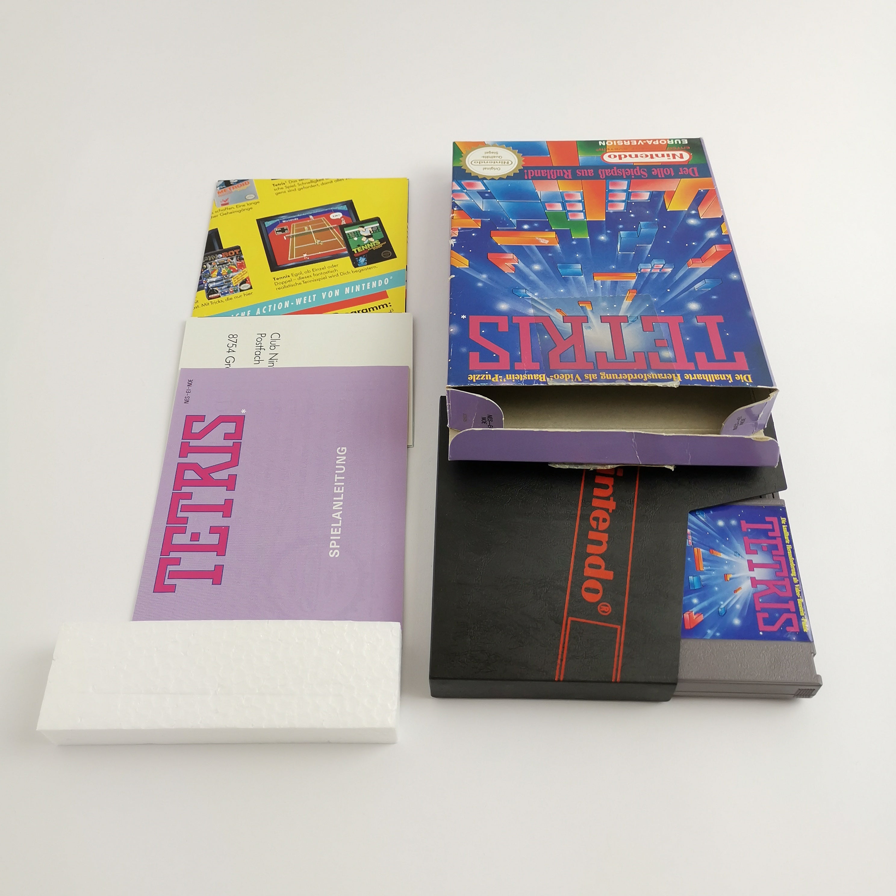 Nintendo Entertainment System Spiel: Tetris - OVP | NES Europa Version PAL NOE