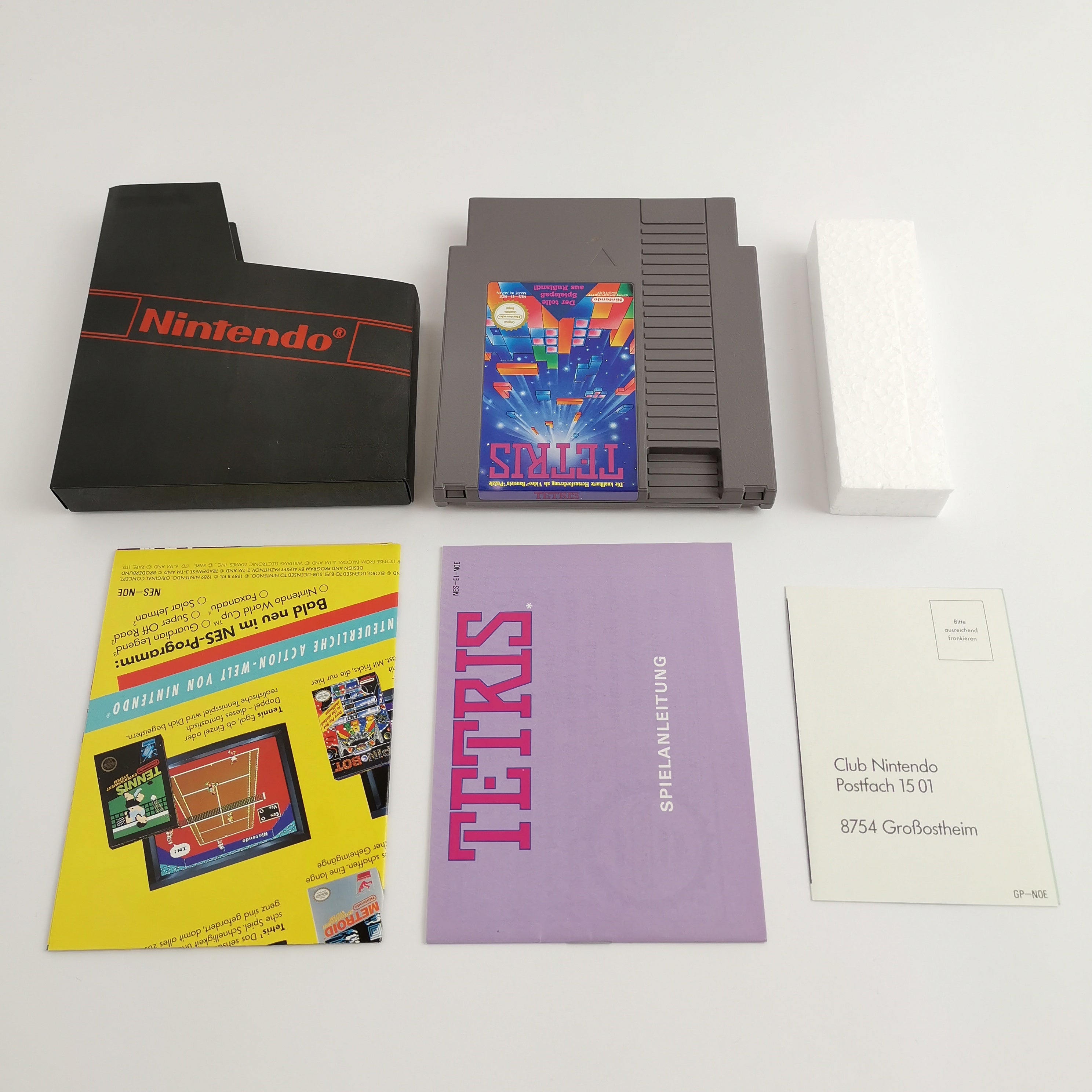 Nintendo Entertainment System Spiel: Tetris - OVP | NES Europa Version PAL NOE