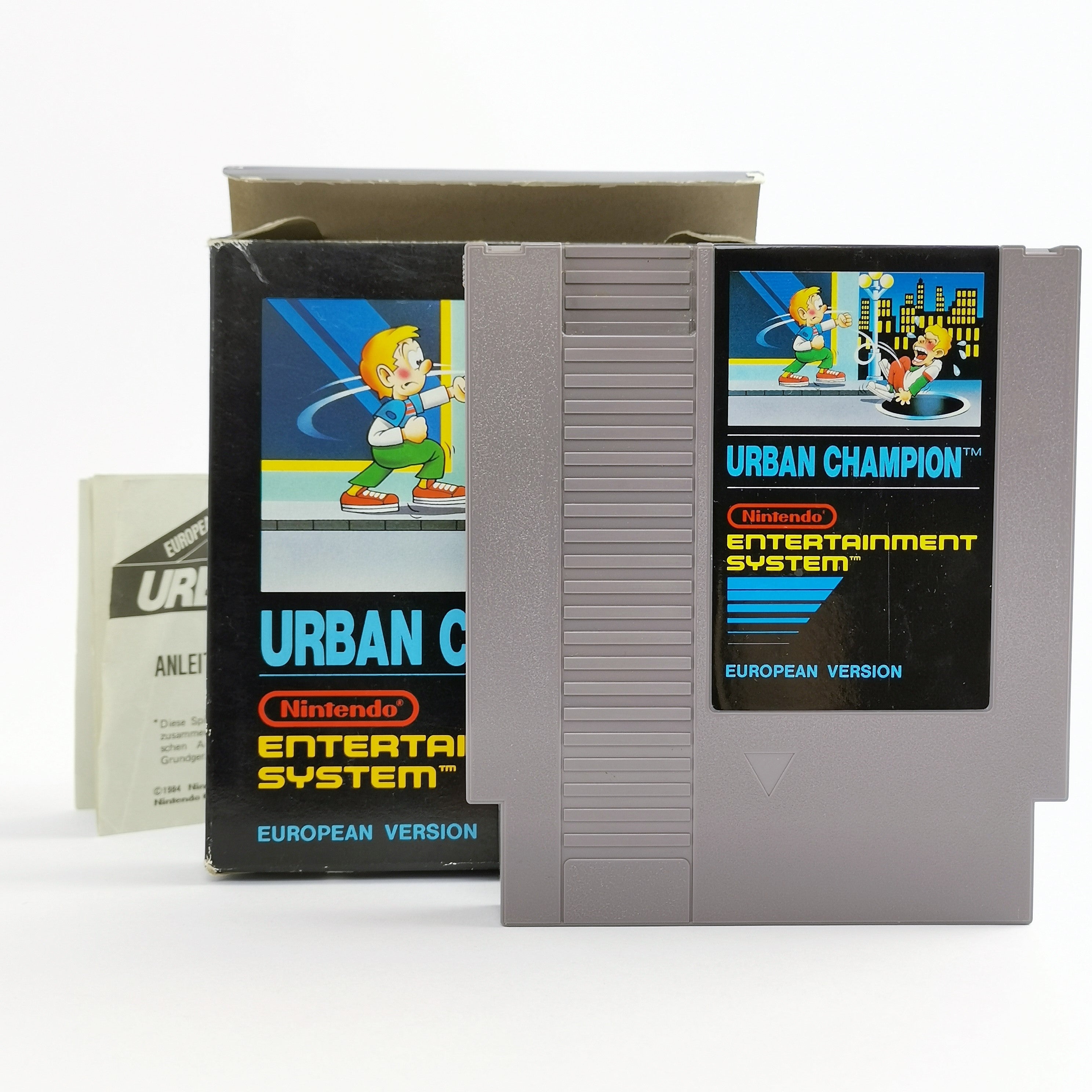 Nintendo Entertainment System Spiel: Urban Champion OVP | NES PAL Bienengräber