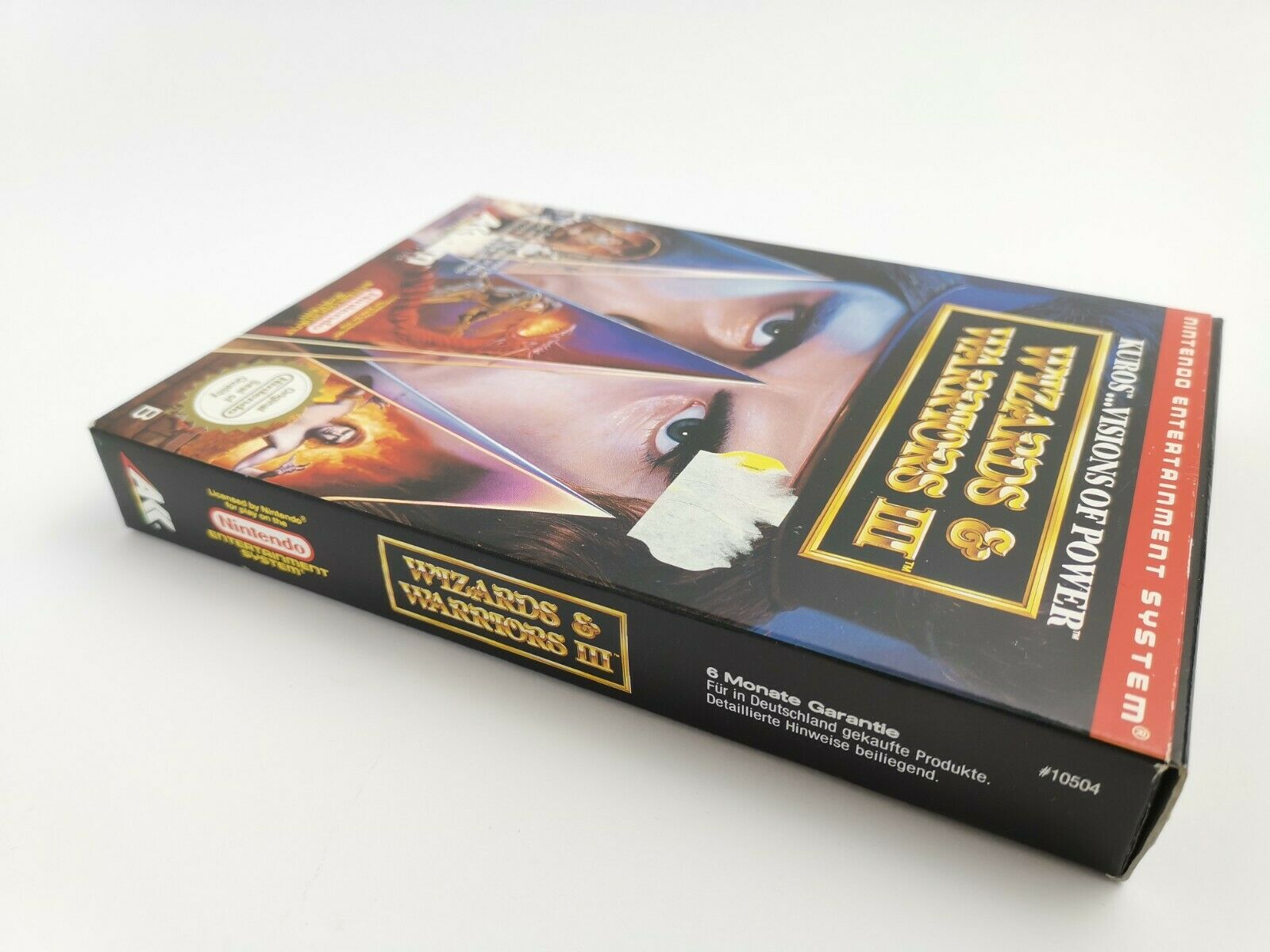 Nintendo Entertainment System Spiel – Wizards and Warriors III OVP
