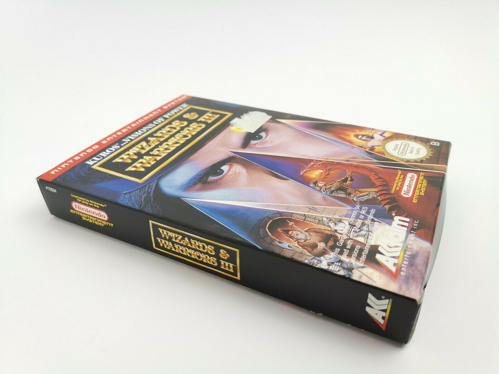 Nintendo Entertainment System Spiel – Wizards and Warriors III OVP