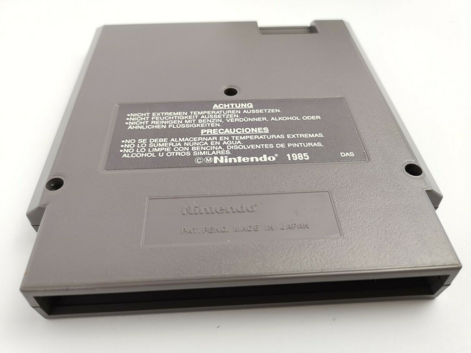 Nintendo Entertainment System Spiel – Wrath of the Black Manta