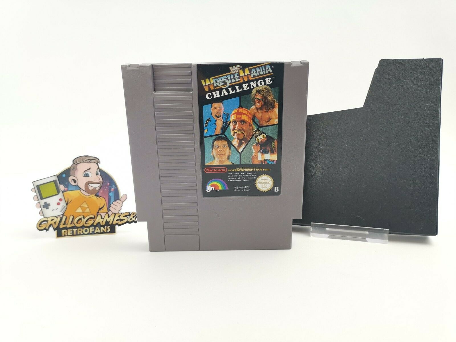 Nintendo Entertainment System Spiel – Wrestle Mania Challenge PAL