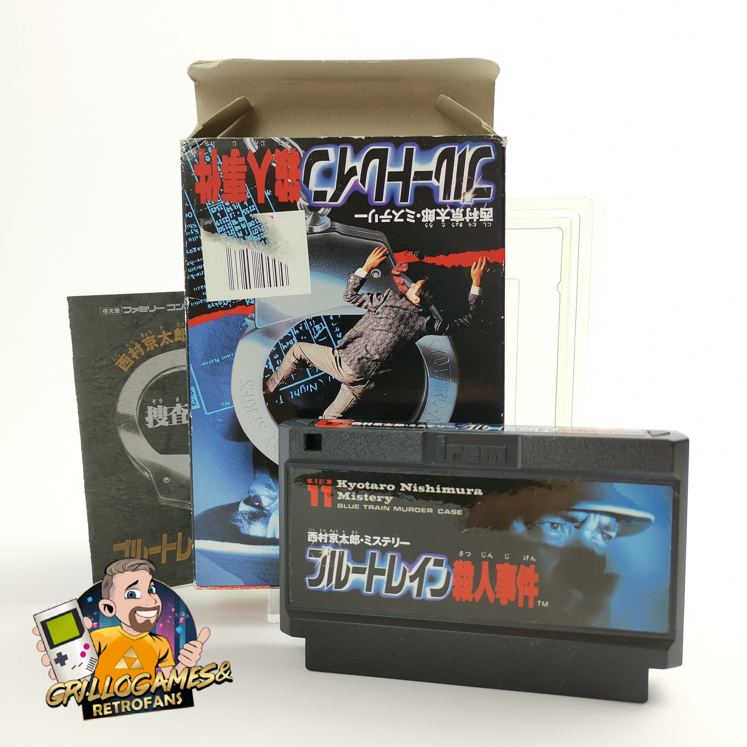 Nintendo Famicom Spiel – Mistery Blue Train Murder Case JAP