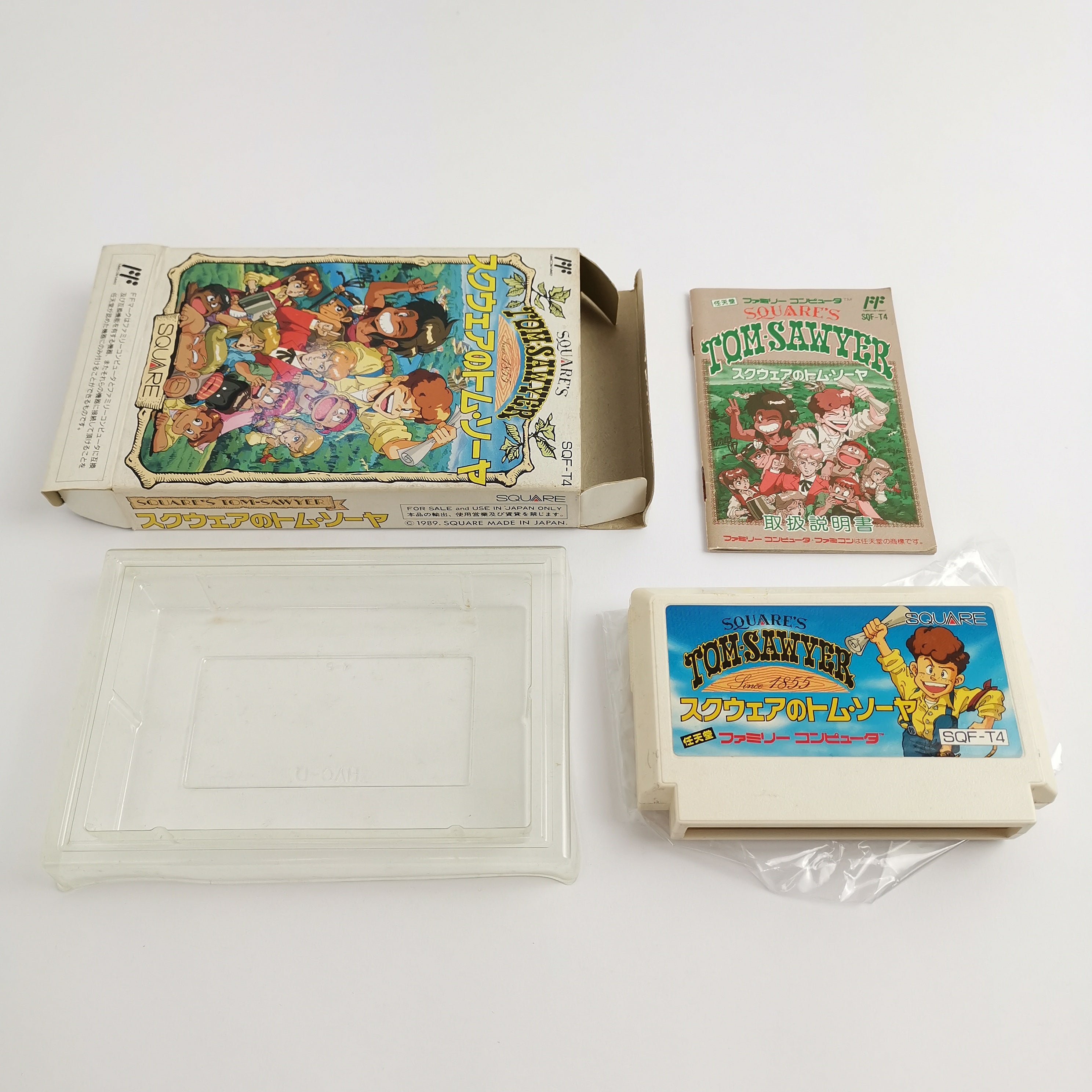 Nintendo Famicom Spiel: Square´s Tom Sawyer in OVP | NTSC-J JAPAN Version NES