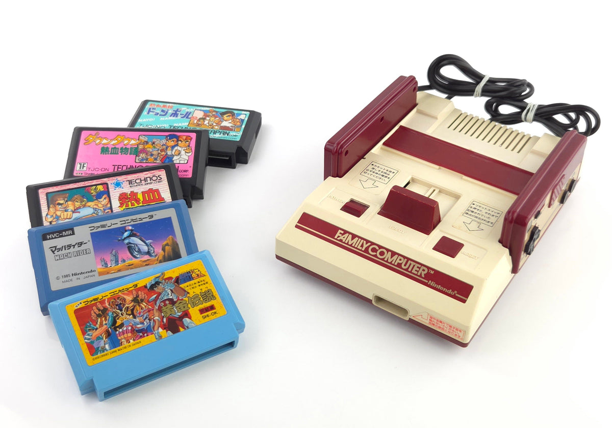 Original Nintendo Famicom Konsole Top Loader HVC 001