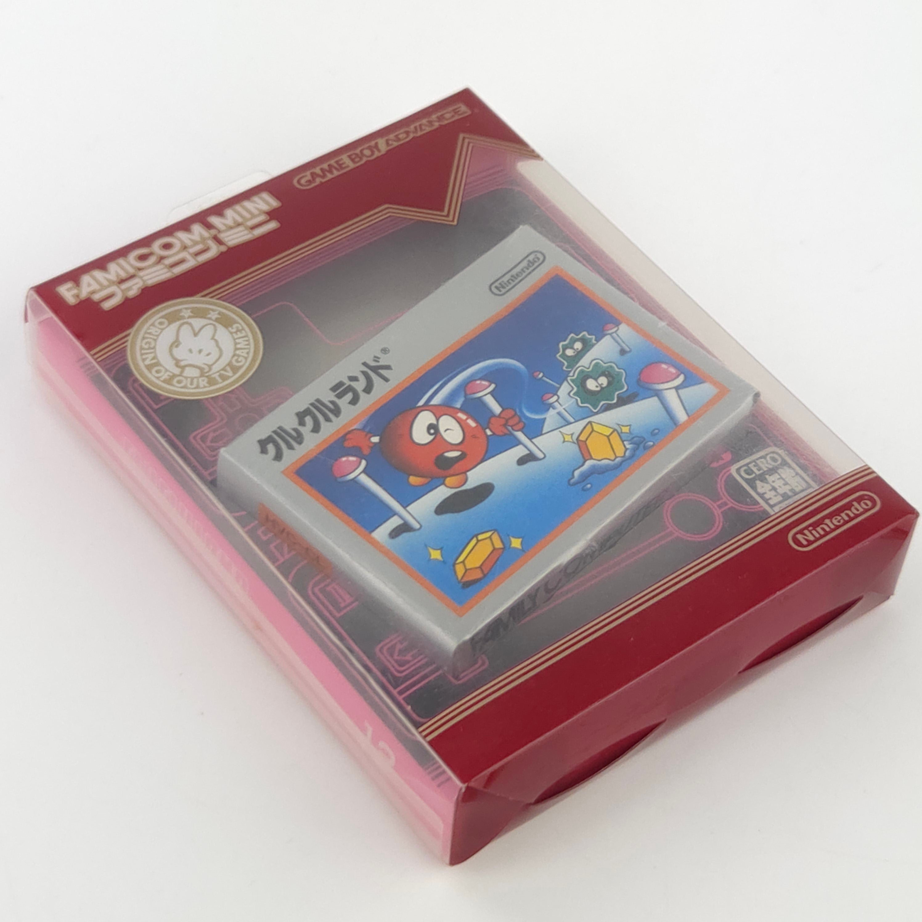Game Boy Advance Spiel Clu Clu Land Famicom OVP