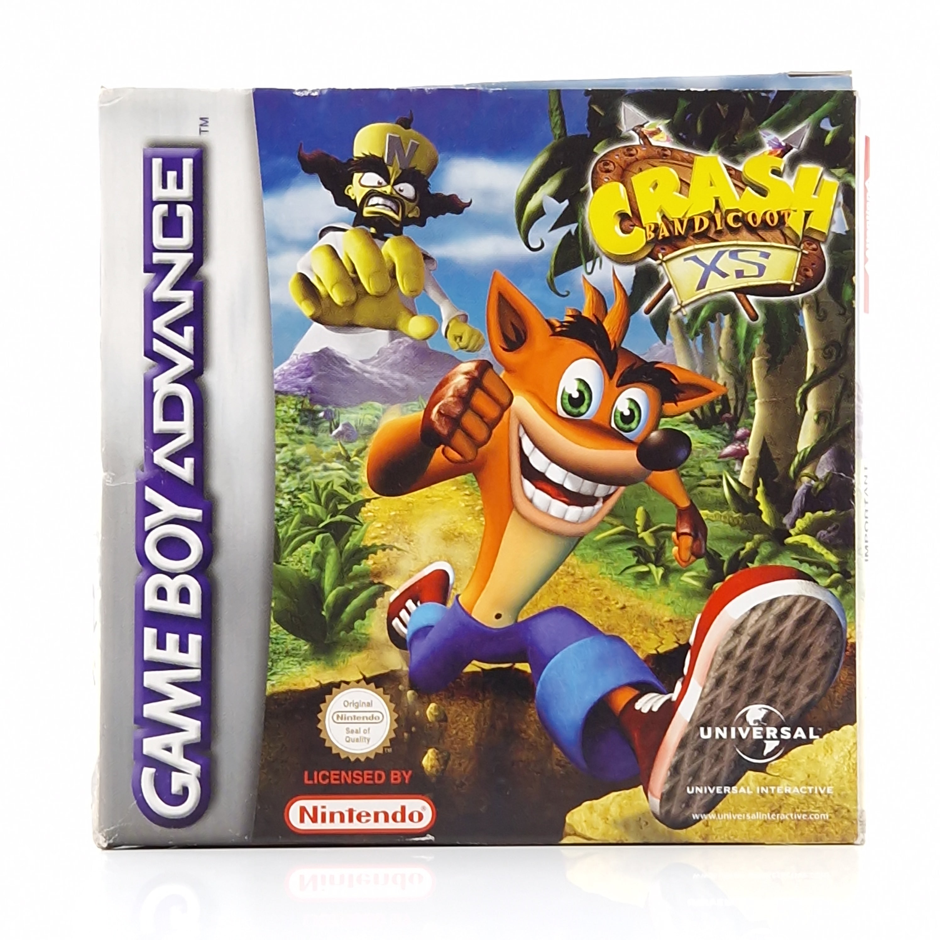 Game Boy Advance Spiel – Crash Bandicoot XS (OVP PAL)