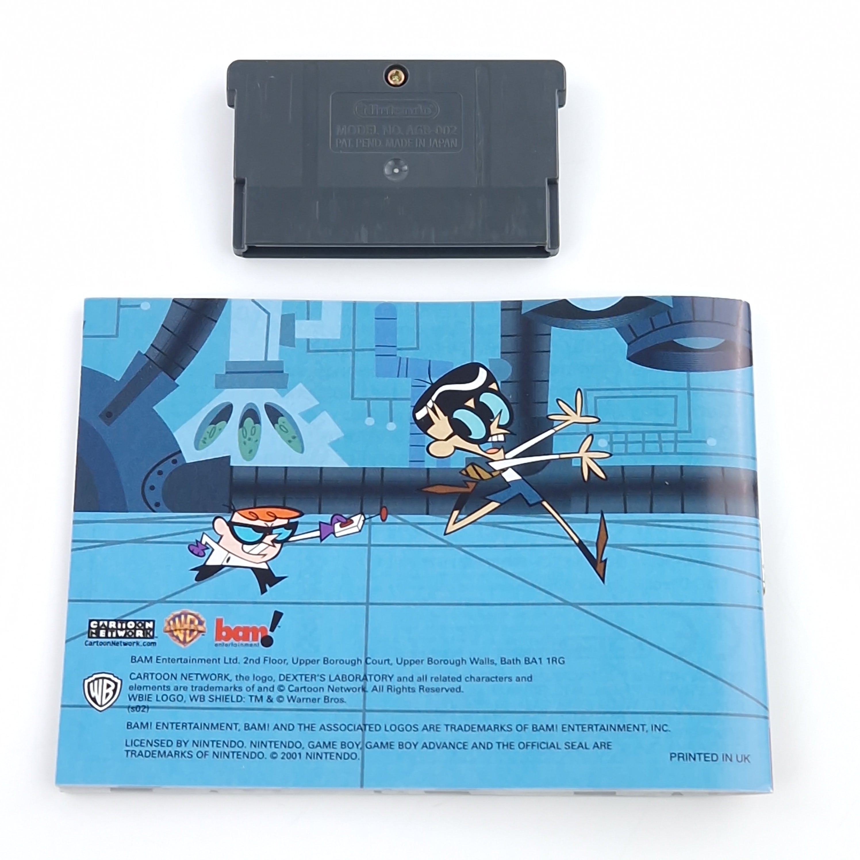 Game Boy Advance Spiel – Dexters Laboratory Chess Challenge OVP