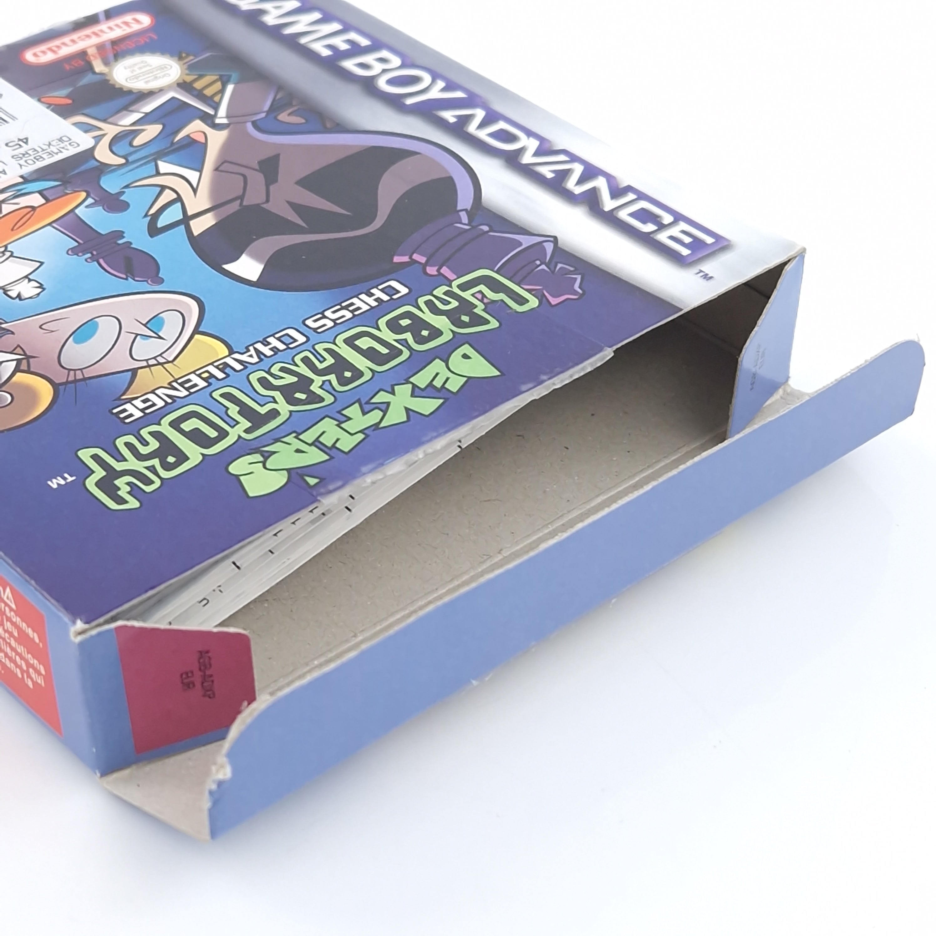 Game Boy Advance Spiel – Dexters Laboratory Chess Challenge OVP
