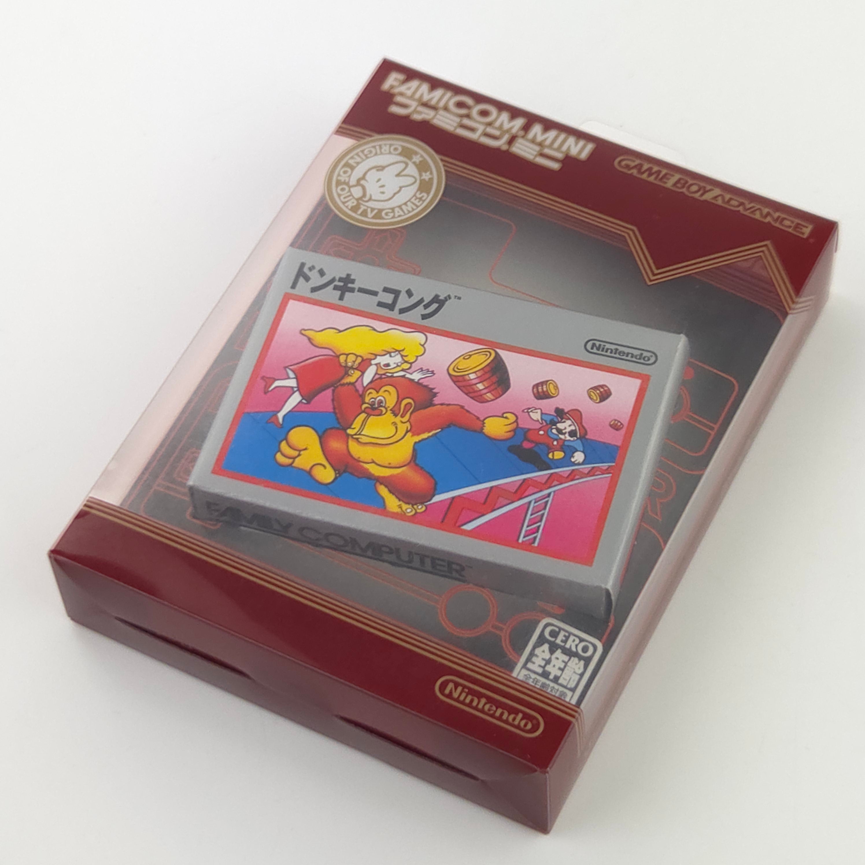 Game Boy Advance Spiel Donkey Kong Famicom Mini OVP