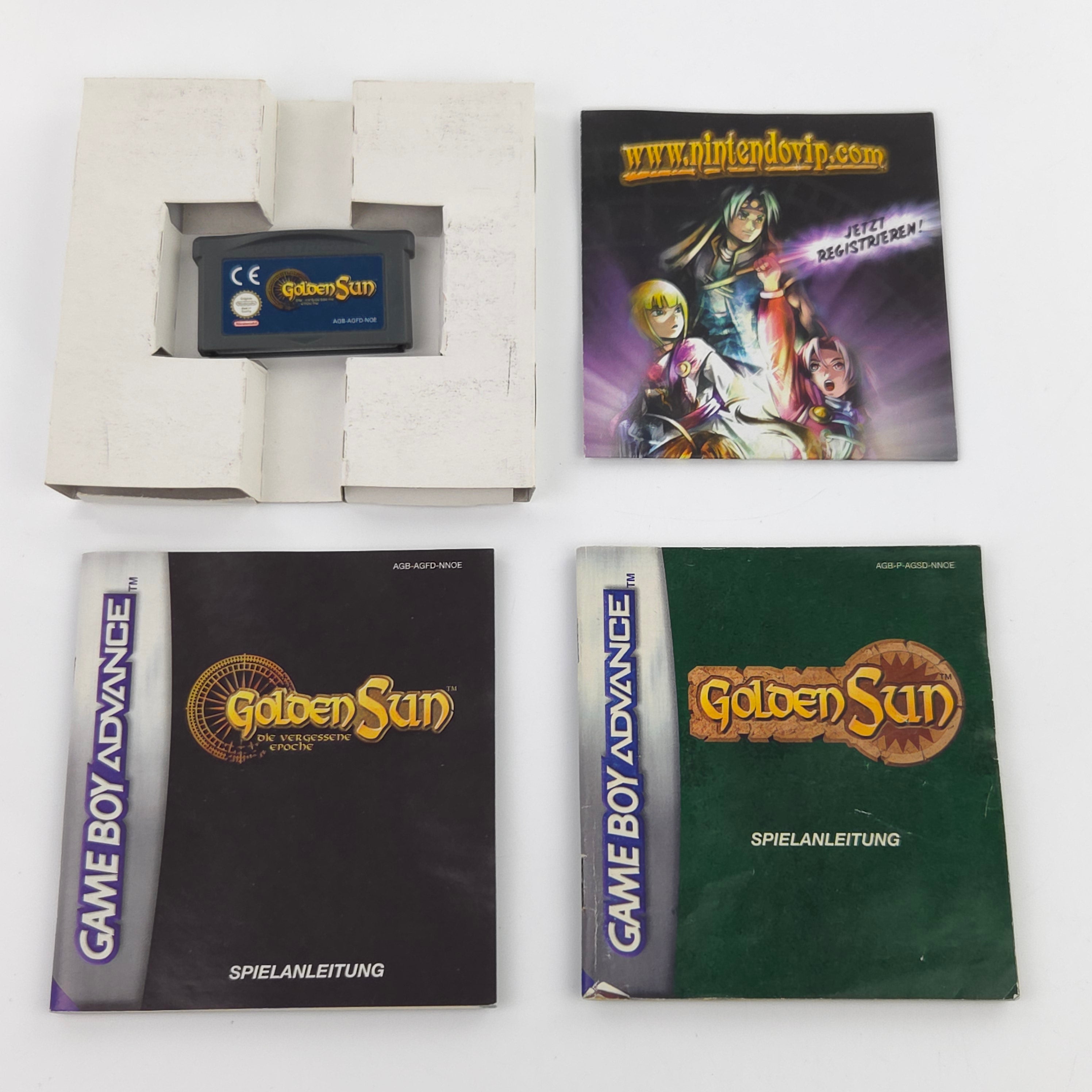 Game Boy Advance Spiel – Golden Sun vergessene Epoche