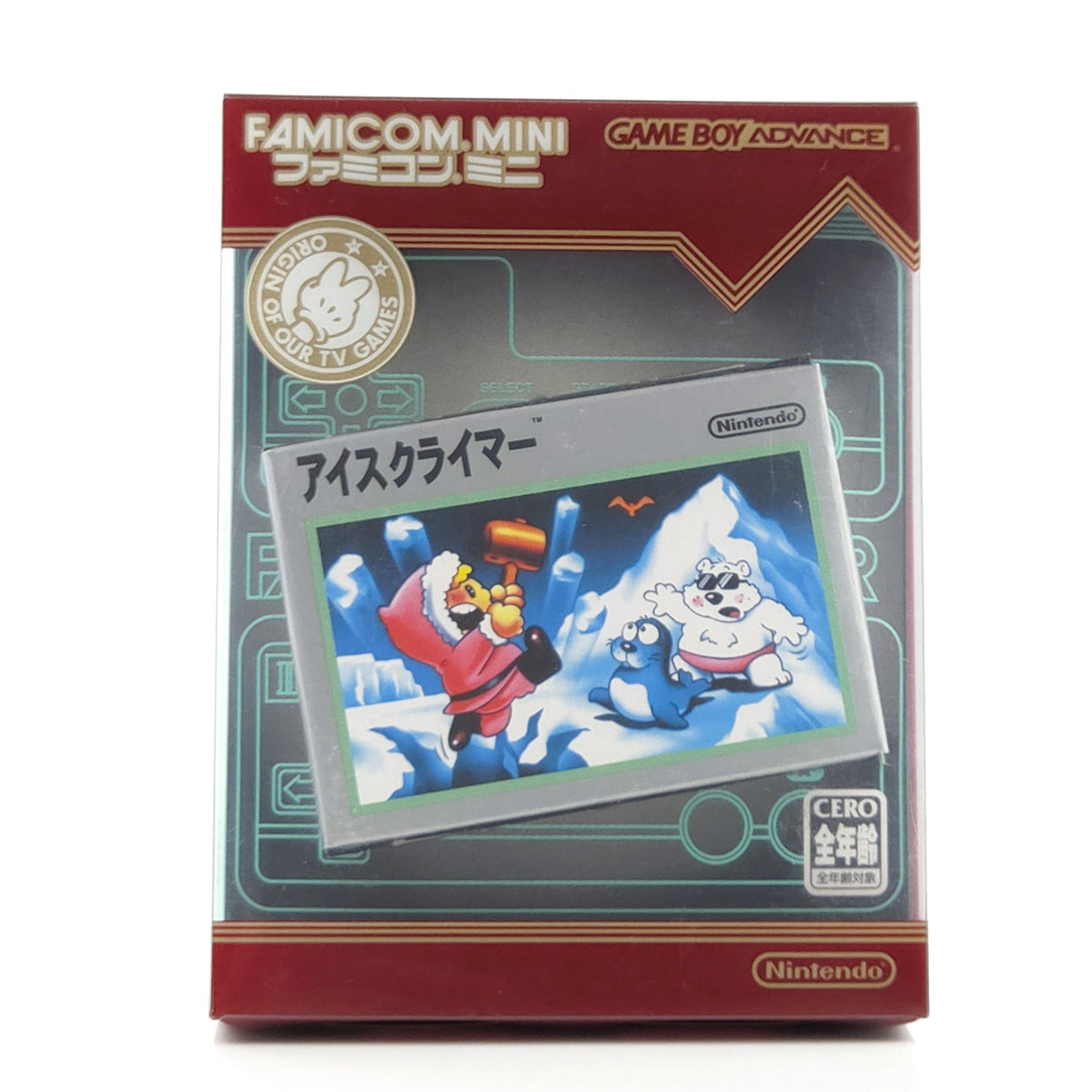 Game Boy Advance Spiel Ice Climber Famicom Mini OVP