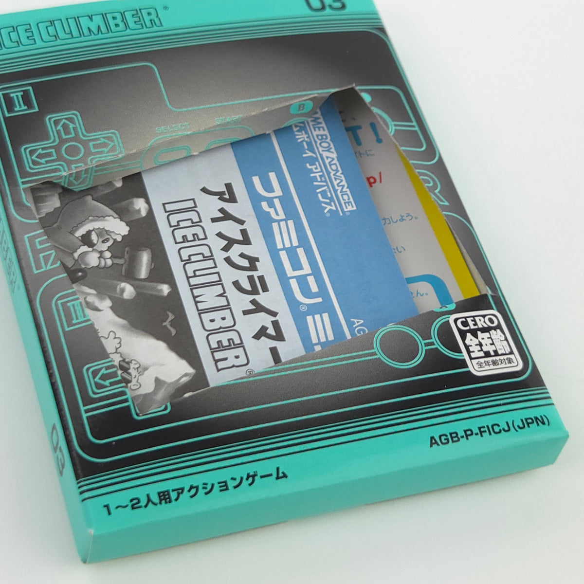 Game Boy Advance Spiel Ice Climber Famicom Mini OVP