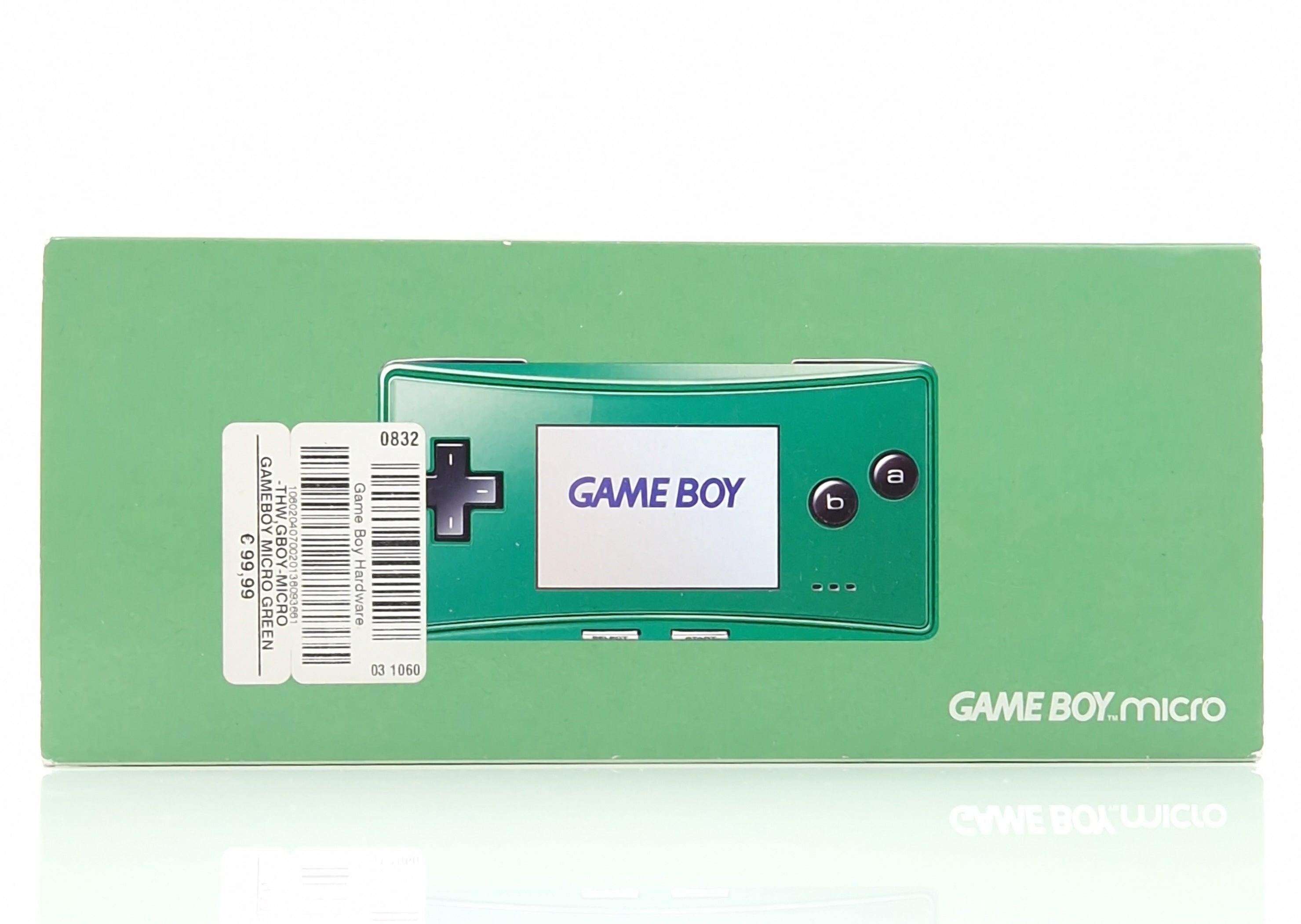 Game Boy Advance Konsole – Gameboy Micro Grün (OVP PAL)