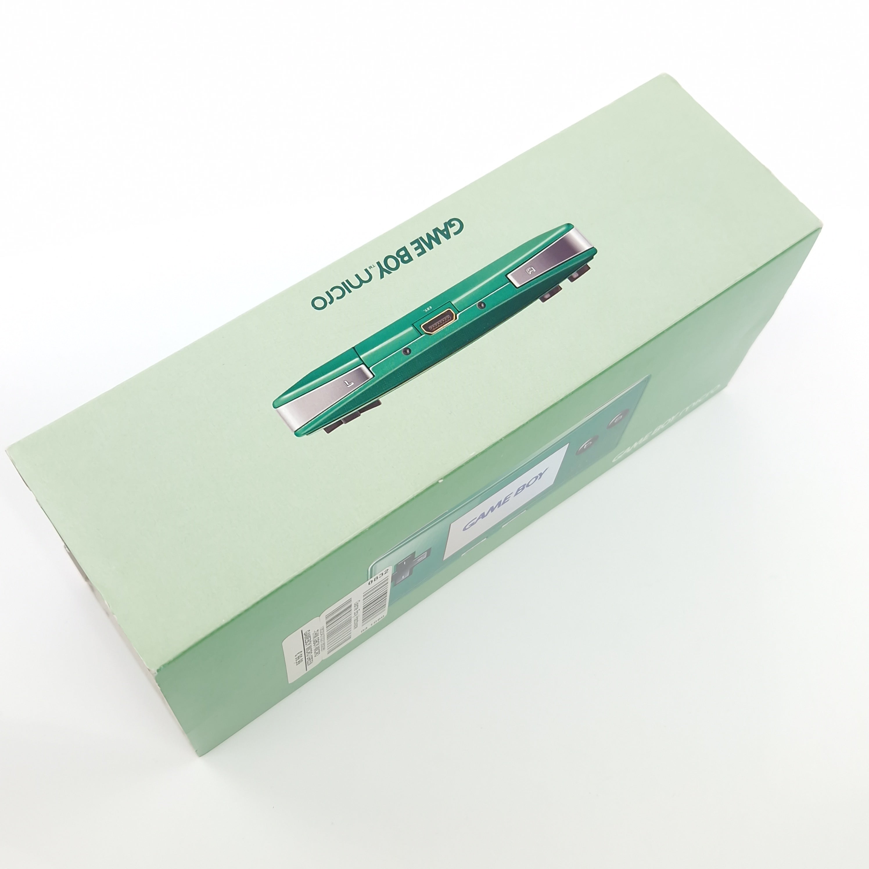 Game Boy Advance Konsole – Gameboy Micro Grün (OVP PAL)