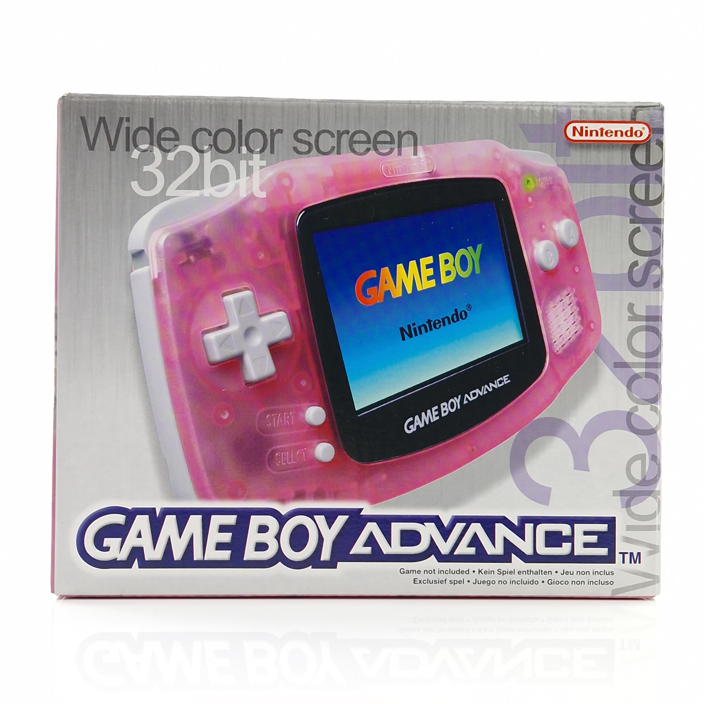 Nintendo Game Boy Advance Konsole Rosa Wide Color (OVP)