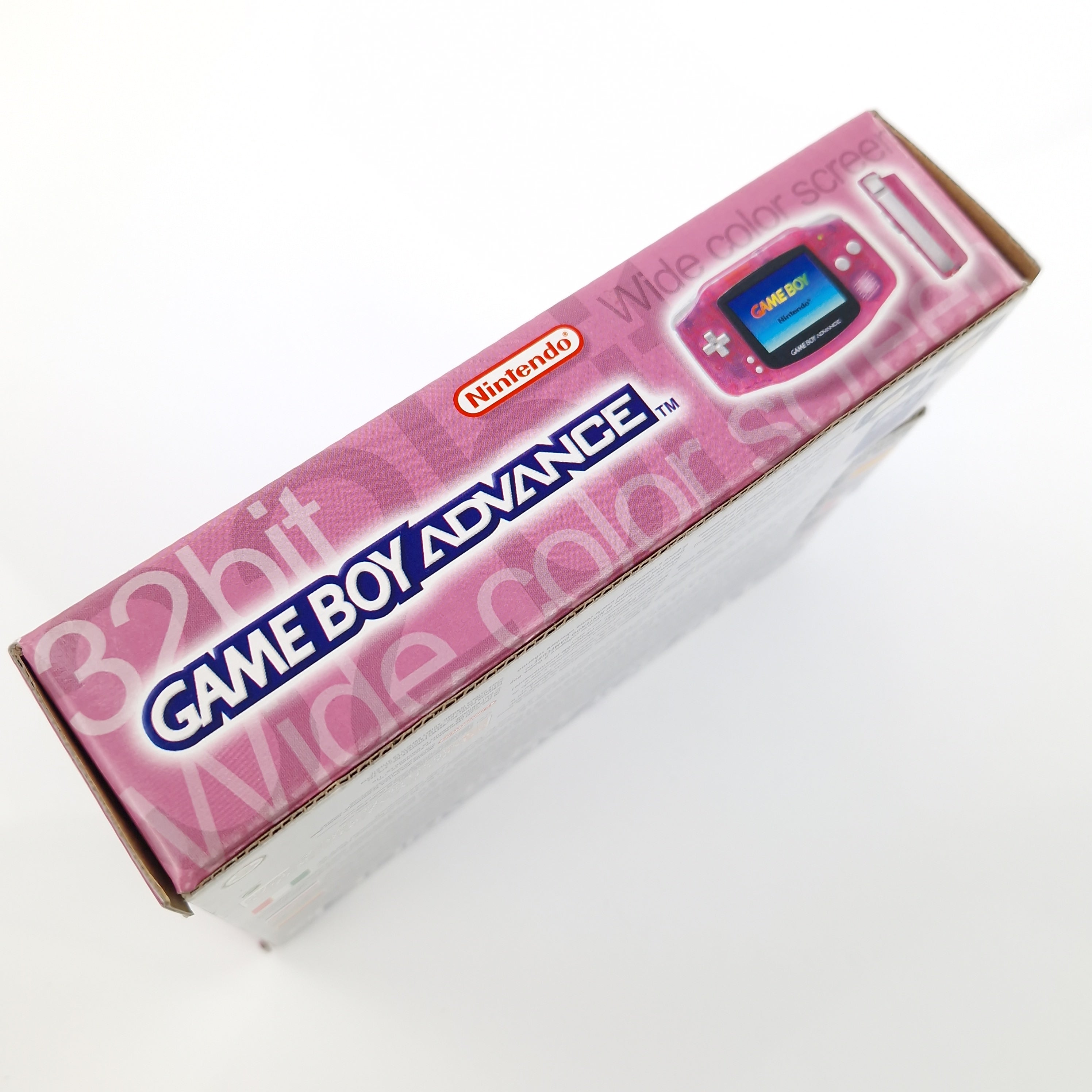 Nintendo Game Boy Advance Konsole Rosa Wide Color (OVP)