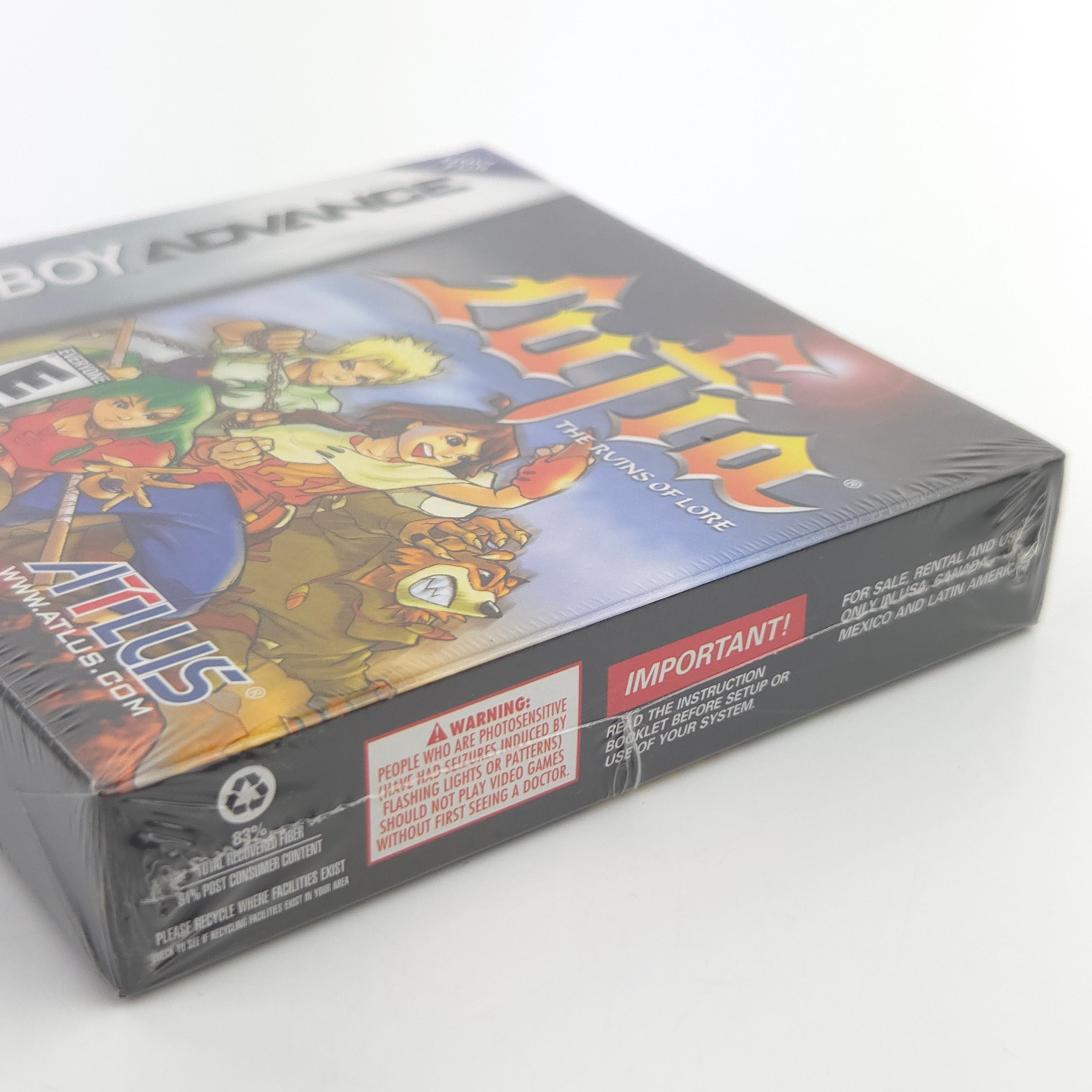 Game Boy Advance Spiel – Lufia The Ruins of Lore (Neu OVP)