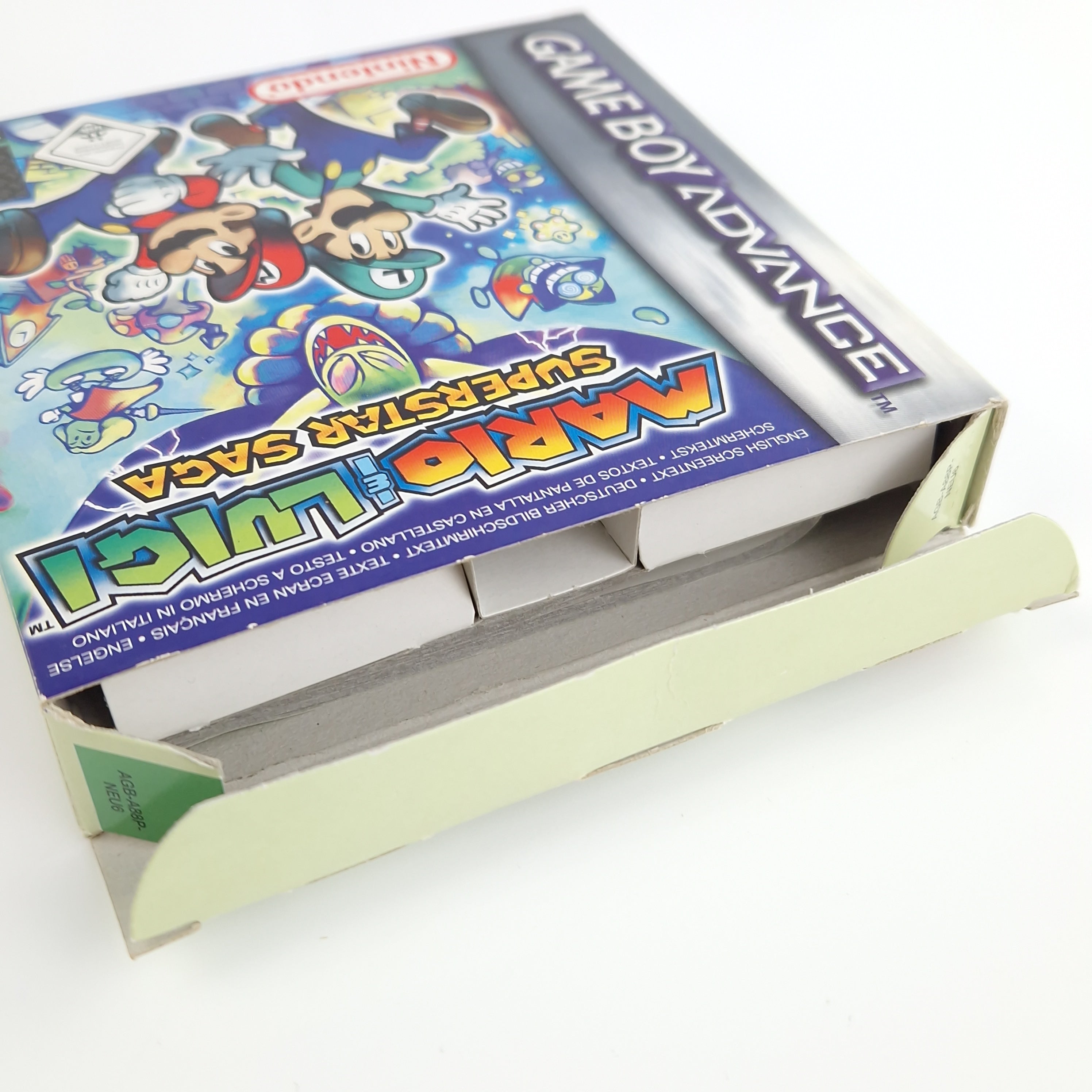 Game Boy Advance Spiel – Mario Luigi Superstar Saga OVP