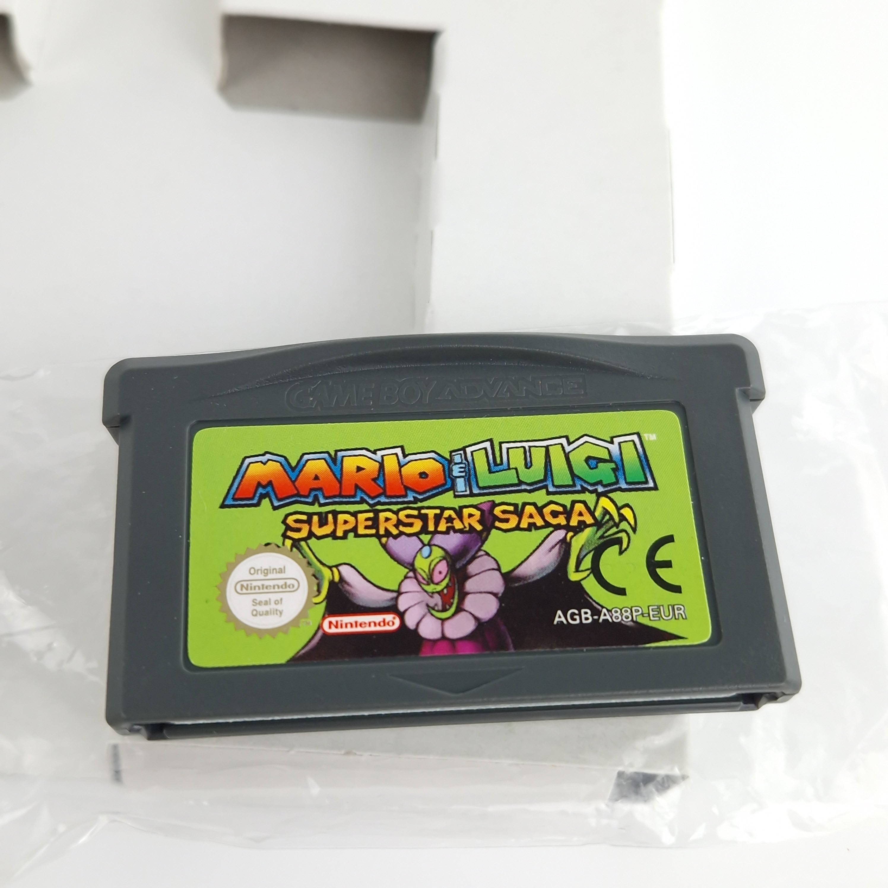 Game Boy Advance Spiel – Mario Luigi Superstar Saga OVP