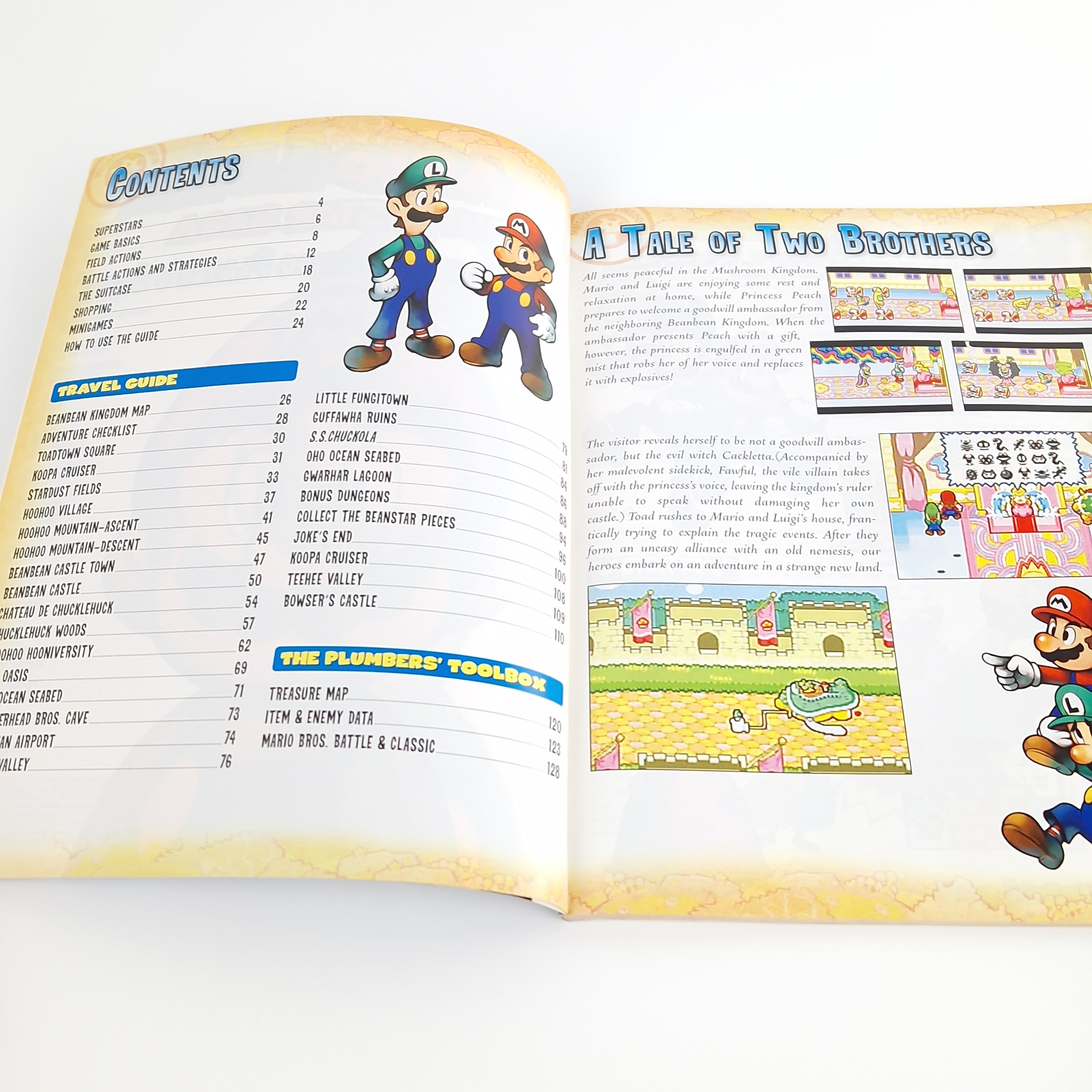 Game Boy Advance Spiel – Mario Luigi Superstar Saga OVP